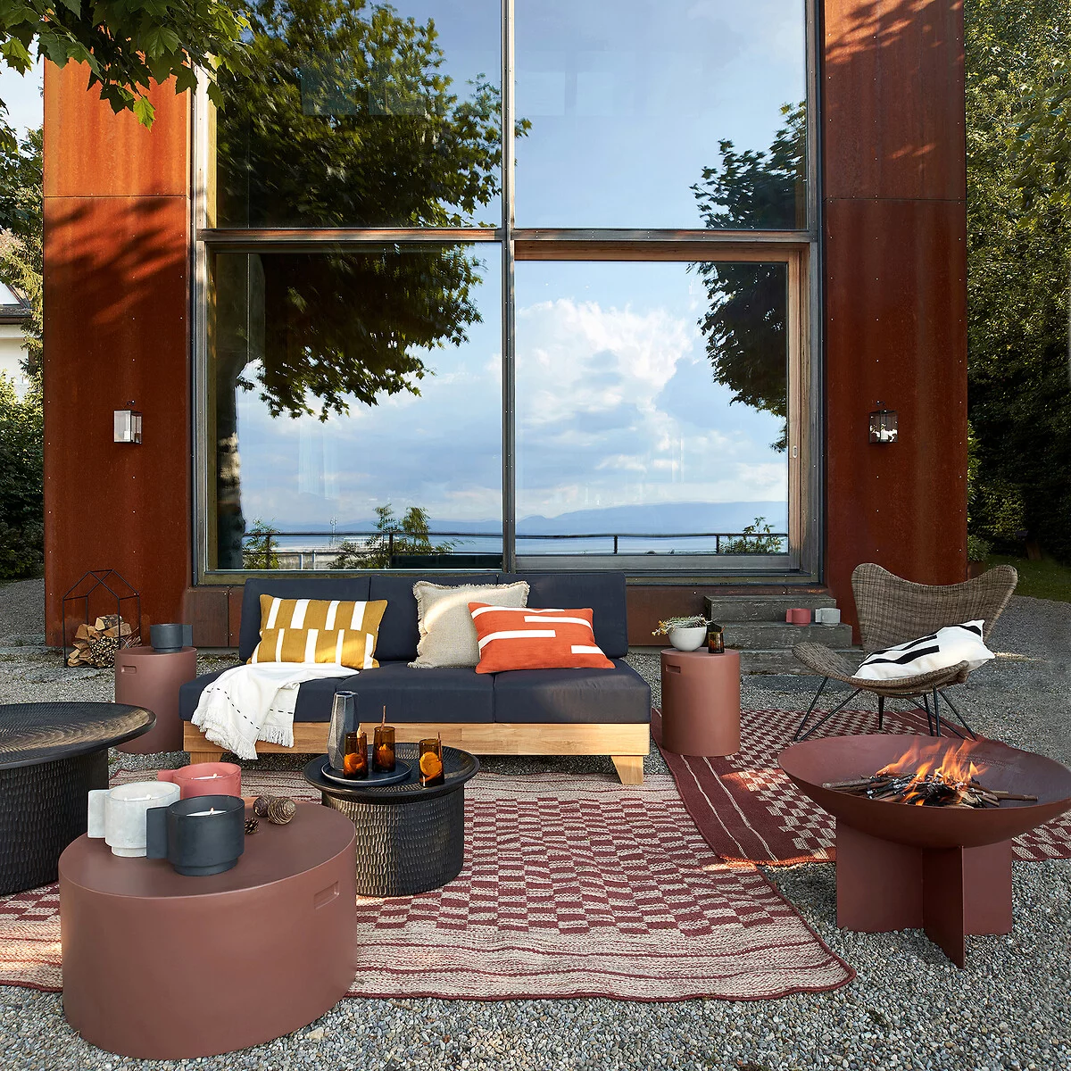 terrasse aménagée AM PM La Redoute terrasse aménagée AM PM La Redoute