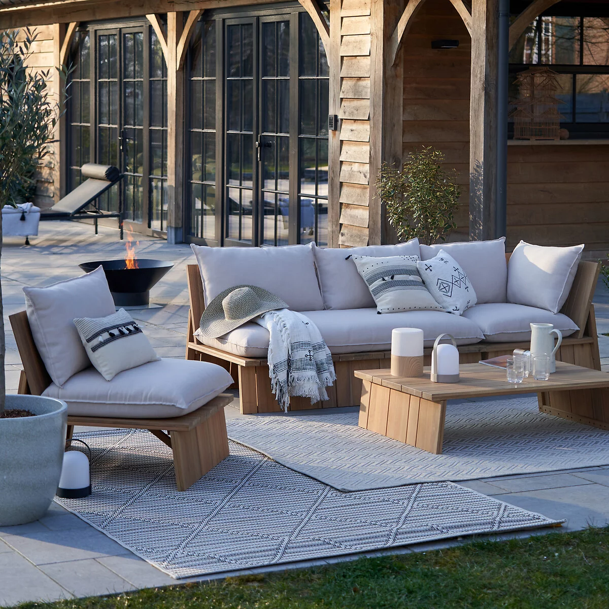 terrasse maison en bois AM PM La Redoute terrasse maison en bois AM PM La Redoute