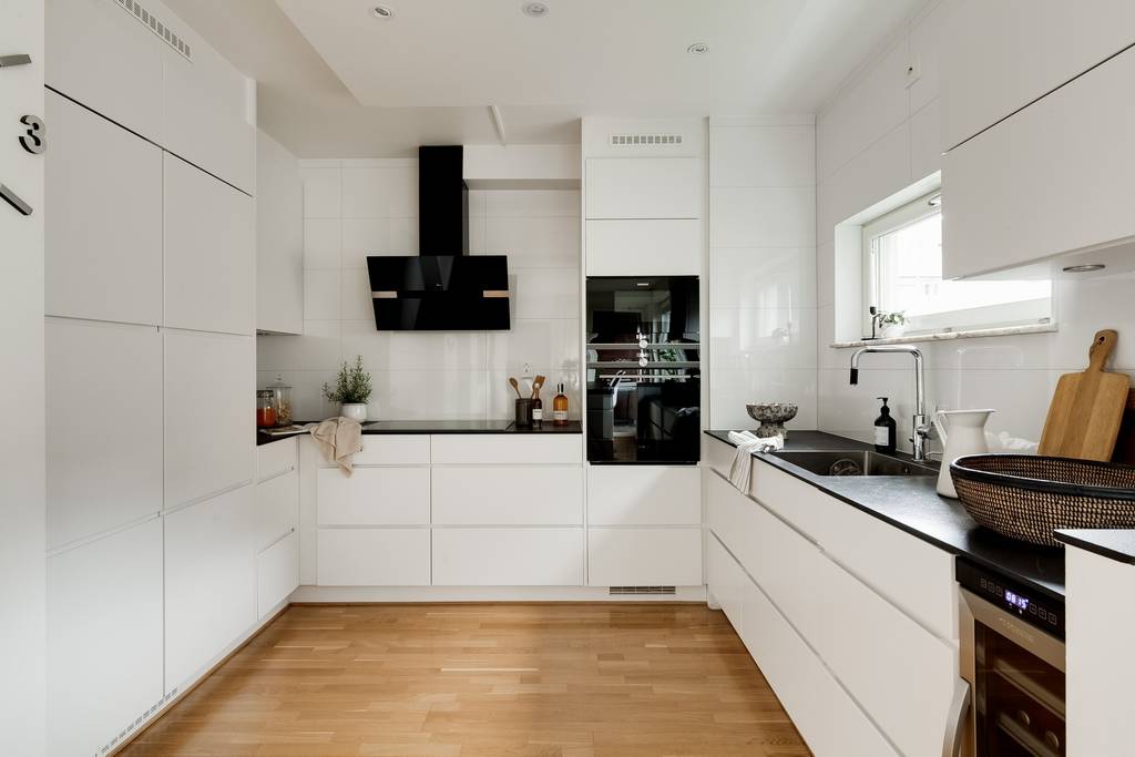 cuisine design blanche