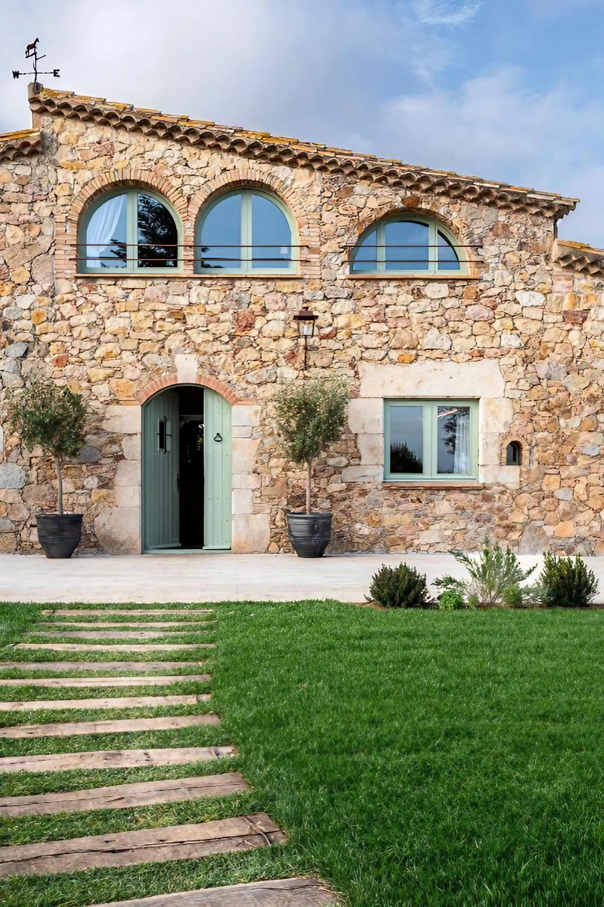 maison en pierre Catalogne Mas del Suro