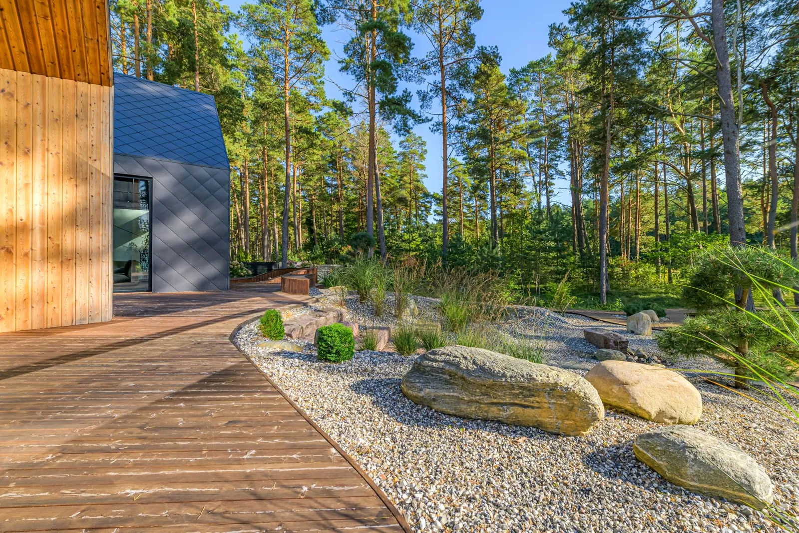 maison contemporaine en bois