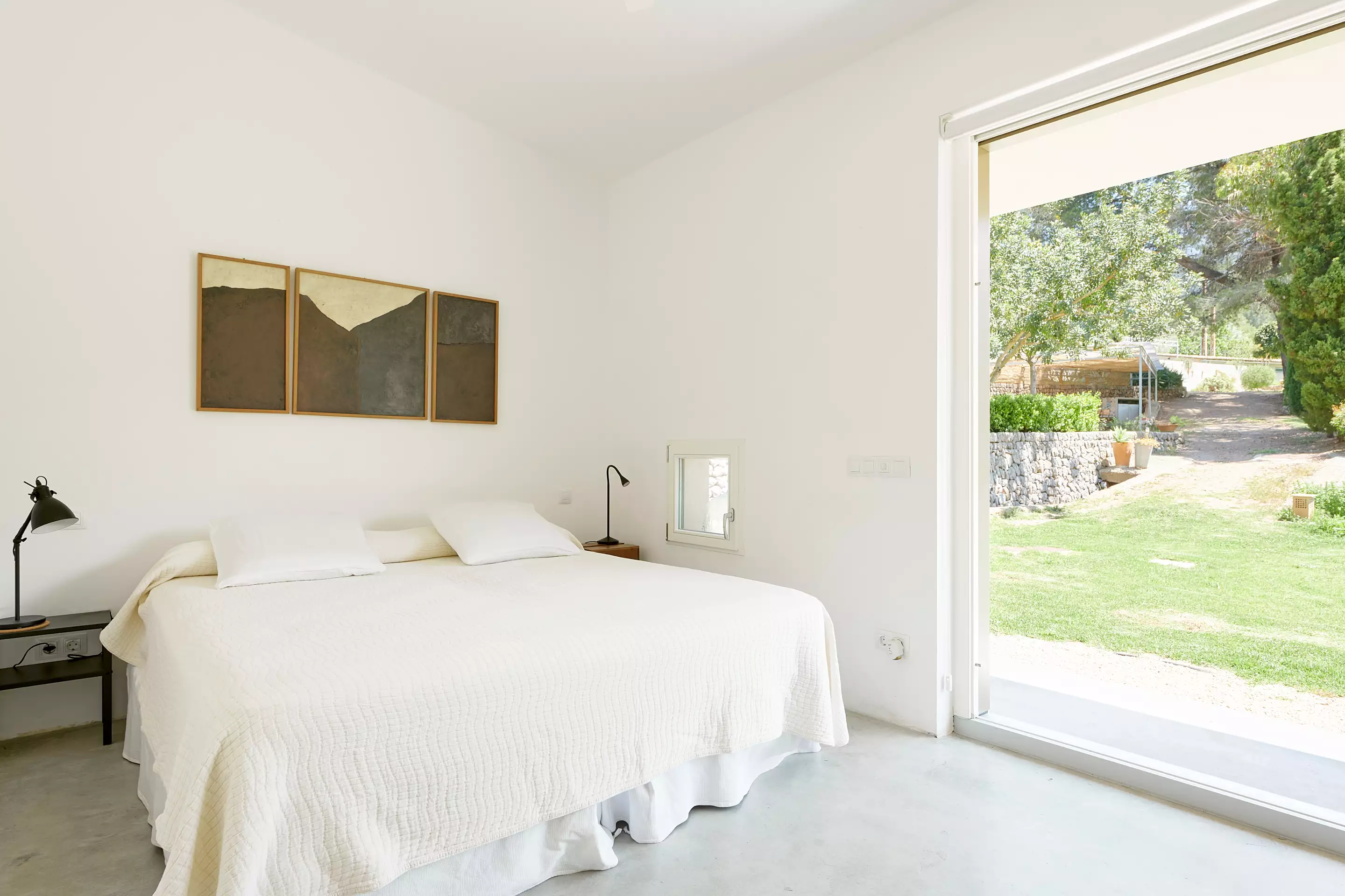 chambre blanche