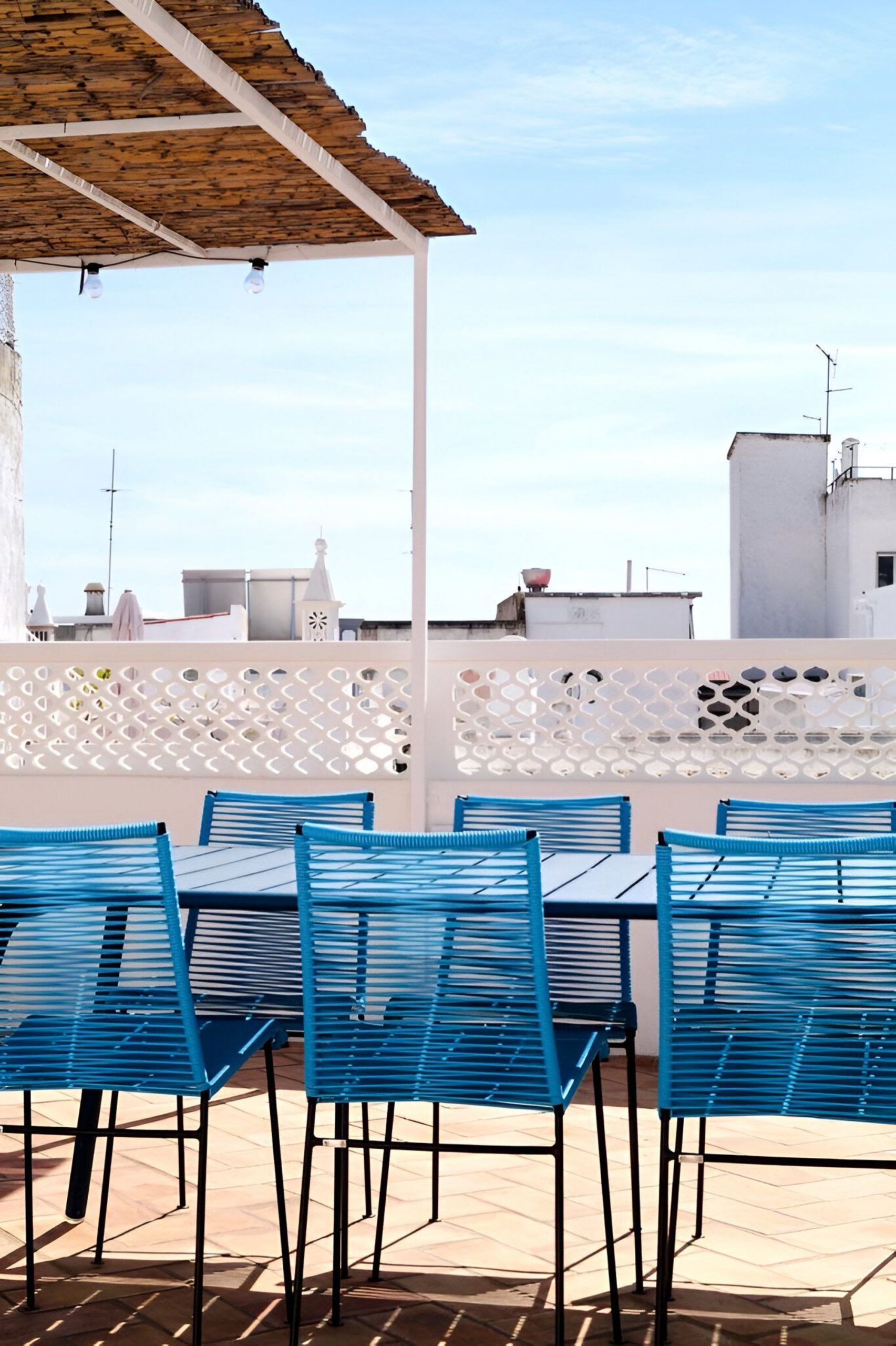 terrasse sur le toit Casa Pasha Luz do Algarve terrasse sur le toit Casa Pasha Luz do Algarve