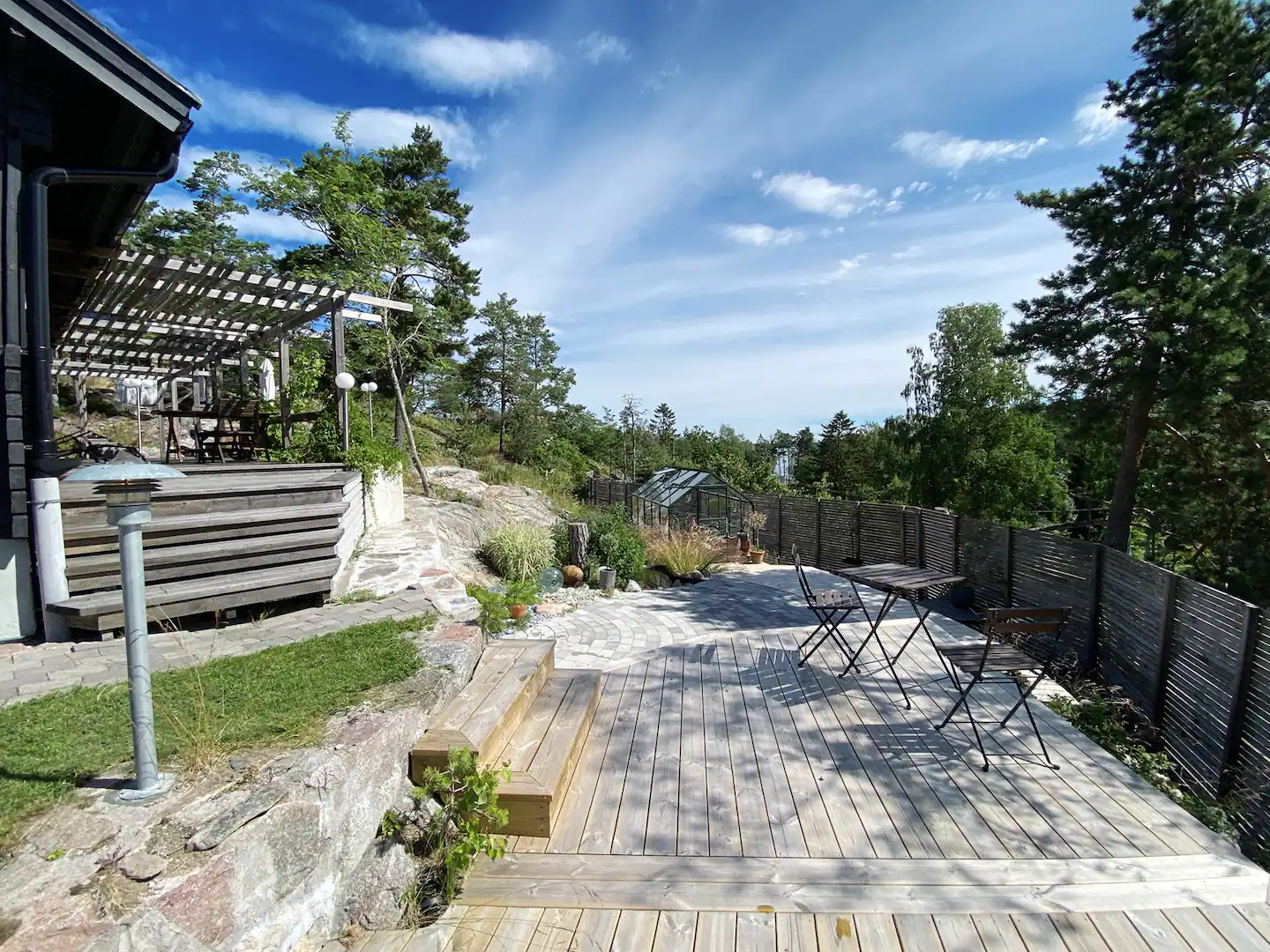 terrasse au bord de l terrasse au bord de l'eau