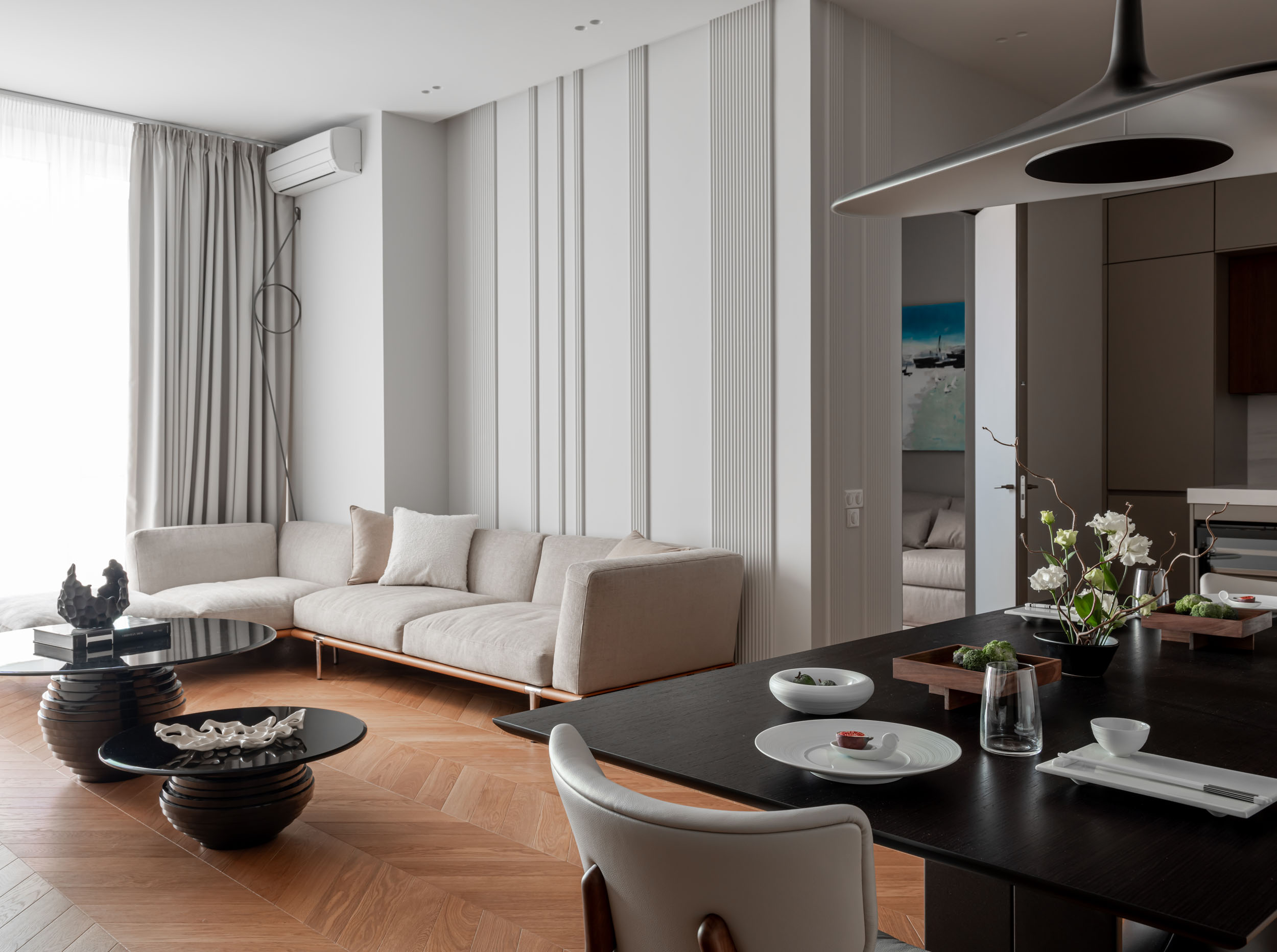 salon décoration contemporaine