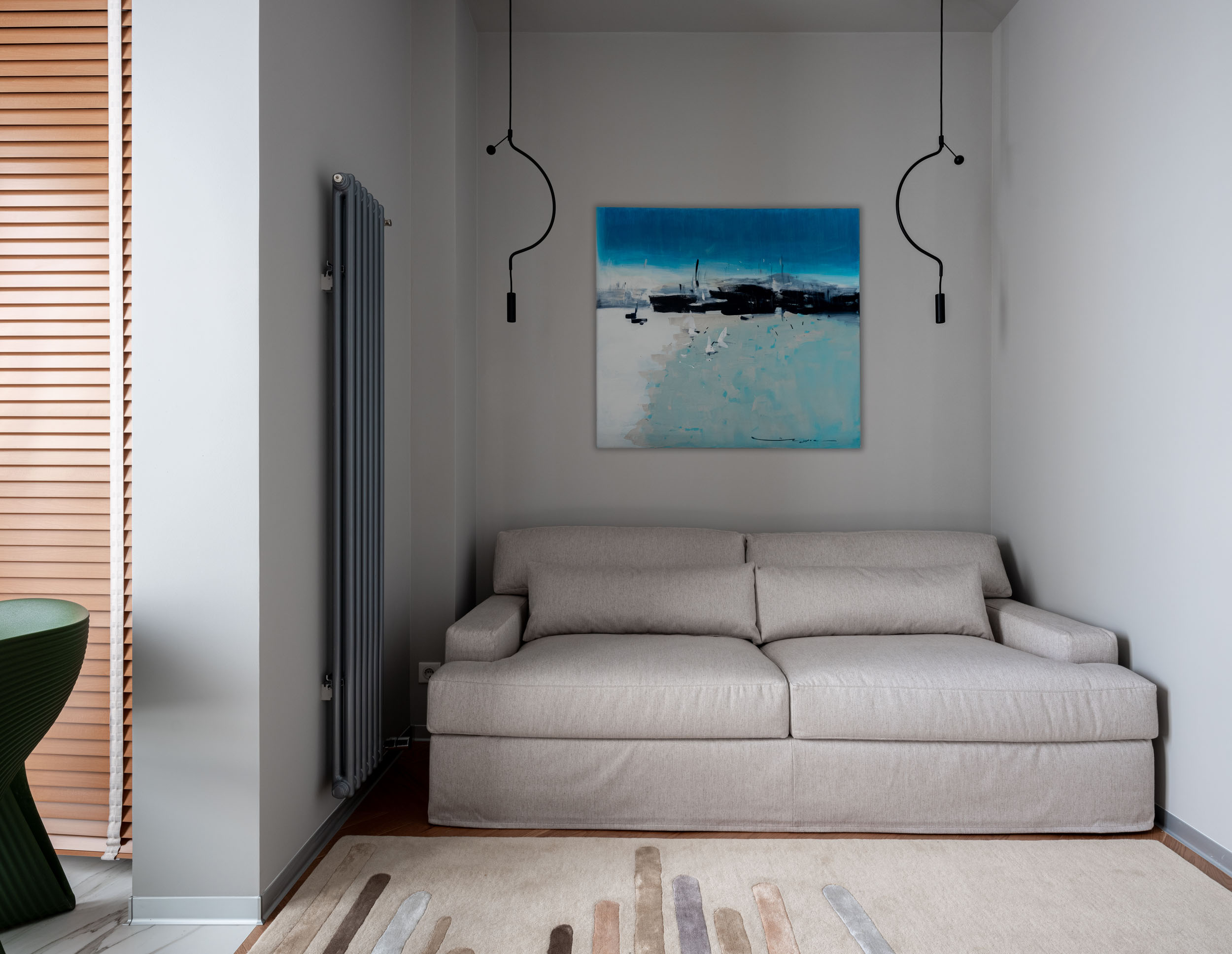 salon décoration contemporaine