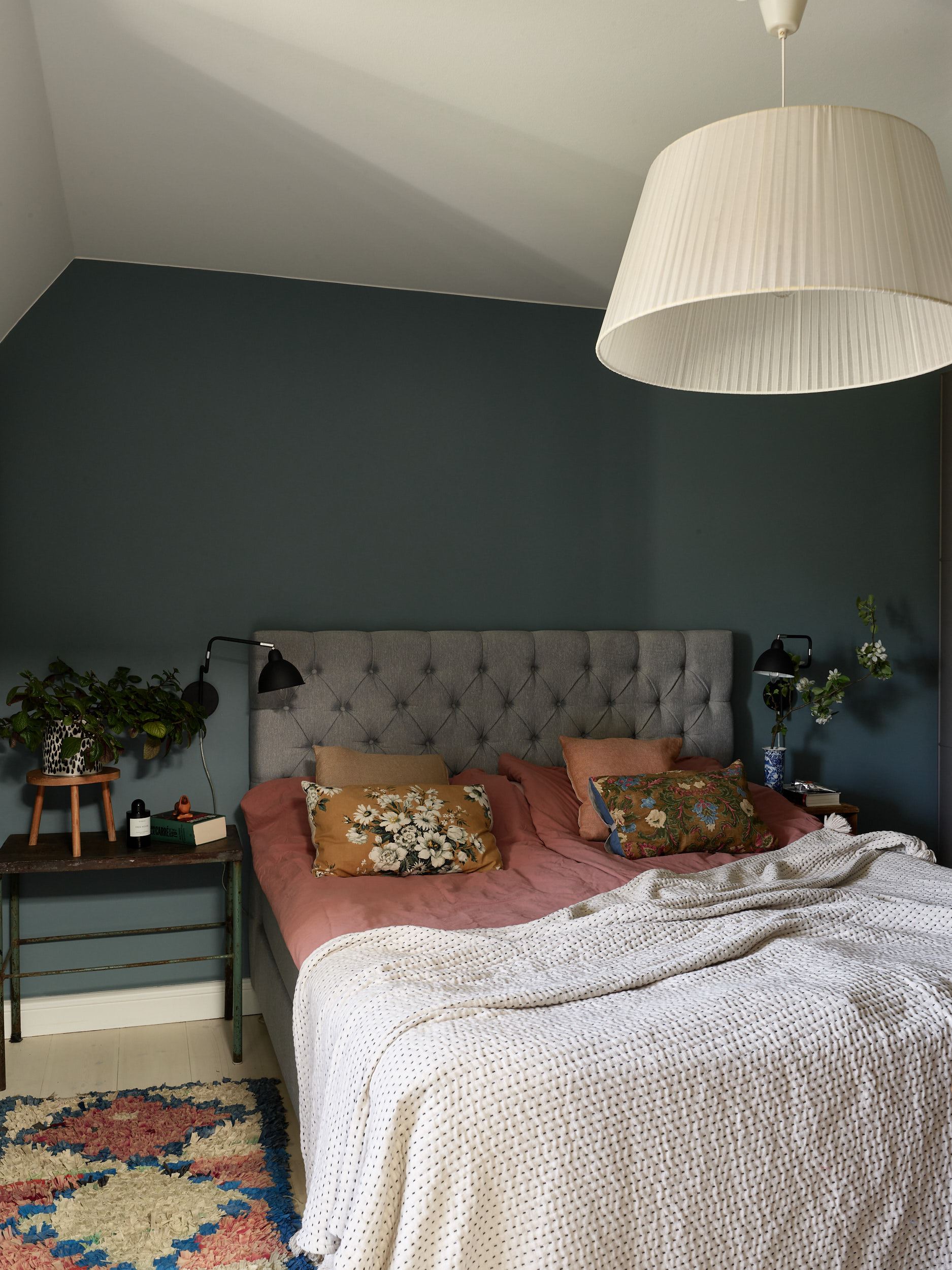 chambre décoration vintage