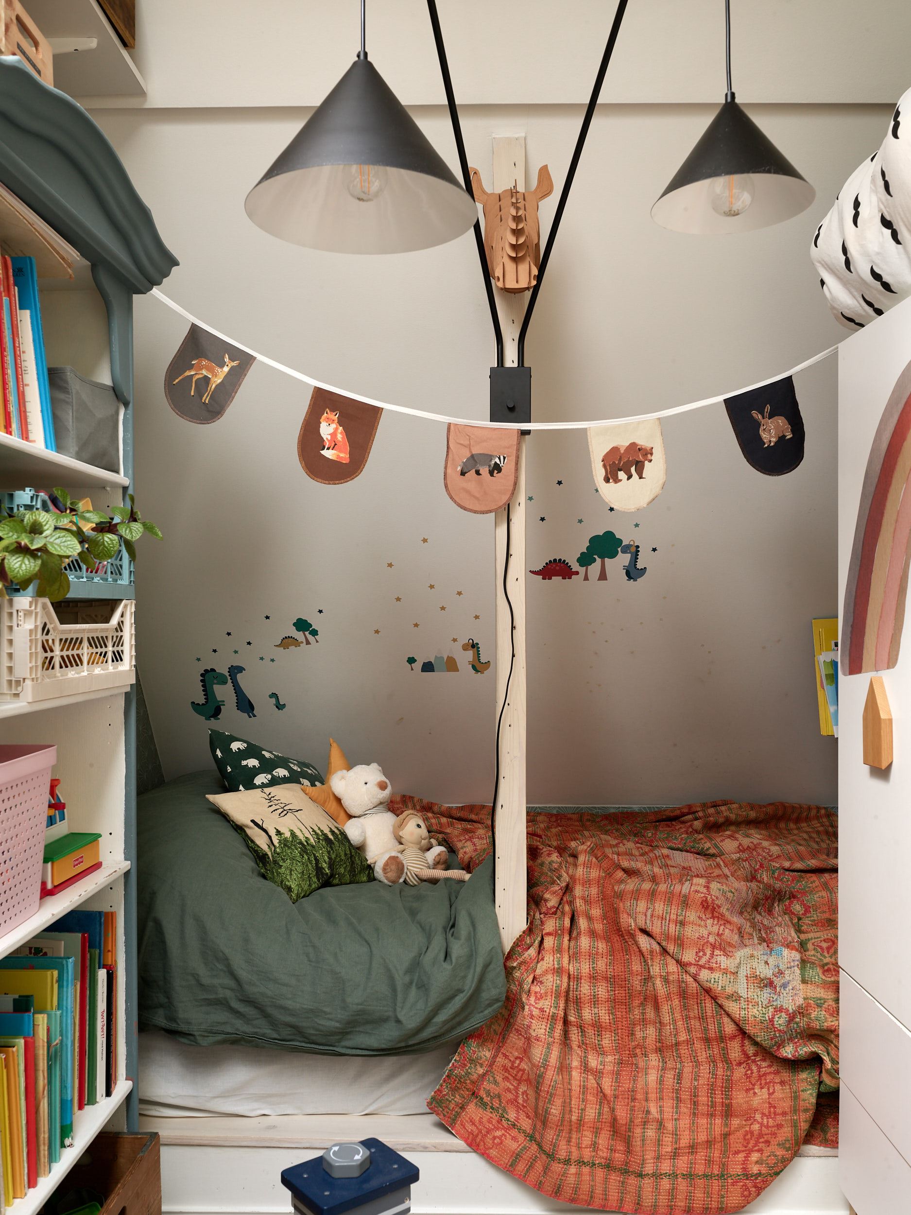 chambre enfant décoration vintage
