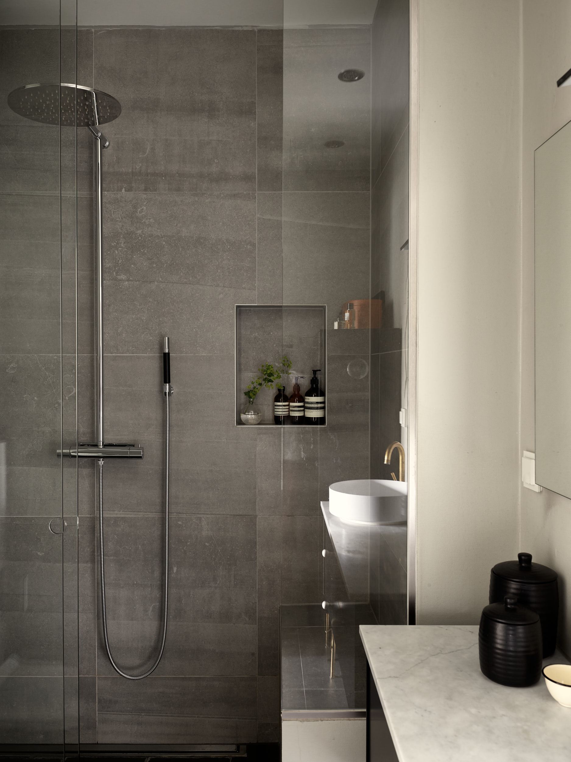 salle de bain design grise salle de bain design grise