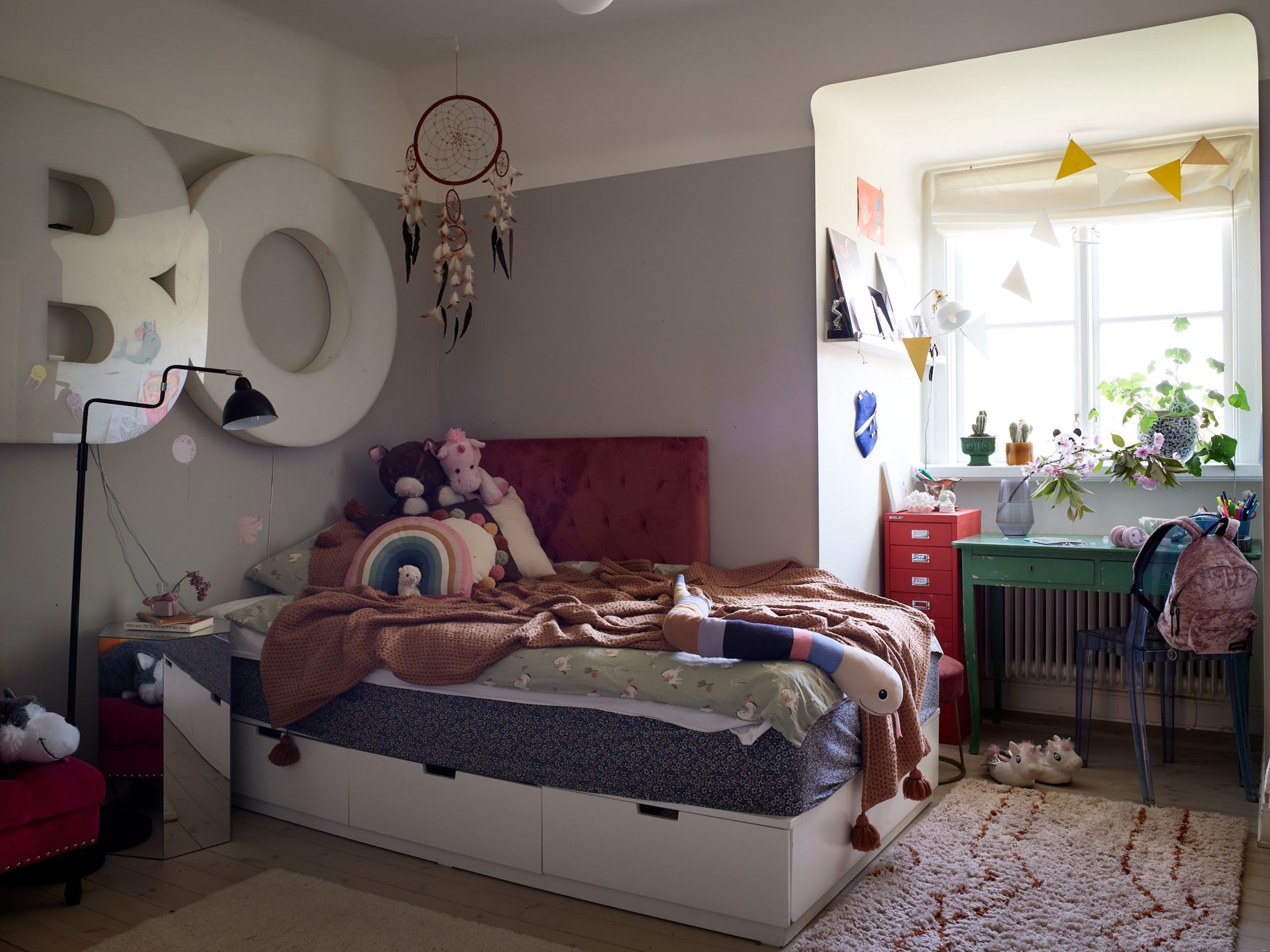 chambre enfant décoration bohème