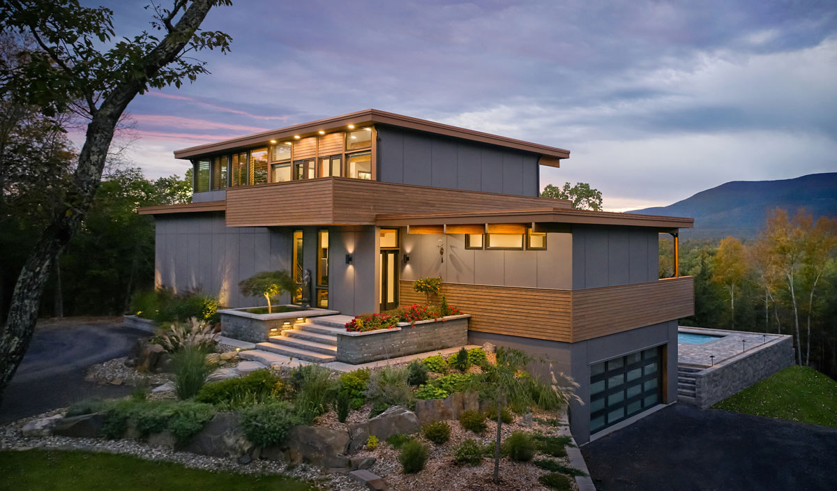maison contemporaine en kit Lindal Cedar Homes maison contemporaine en kit Lindal Cedar Homes
