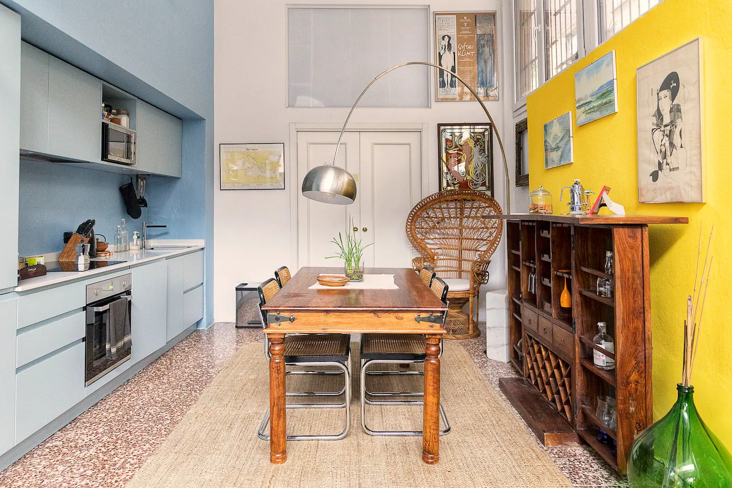 salle à manger et cuisine ouverte loft vintage salle à manger et cuisine ouverte loft vintage