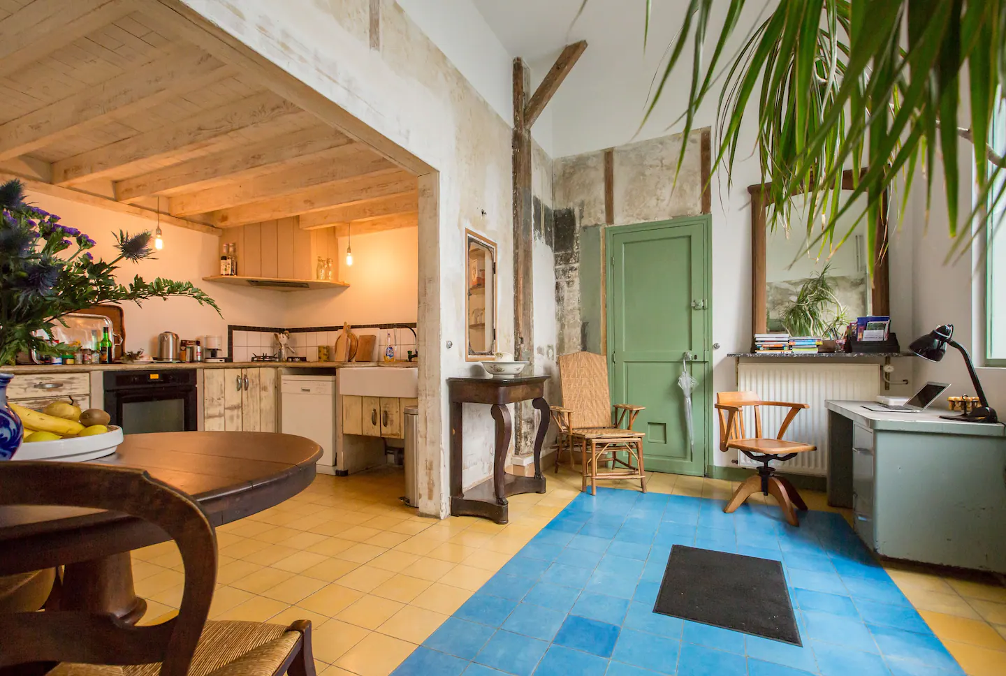 entrée maison de ville loft Paris