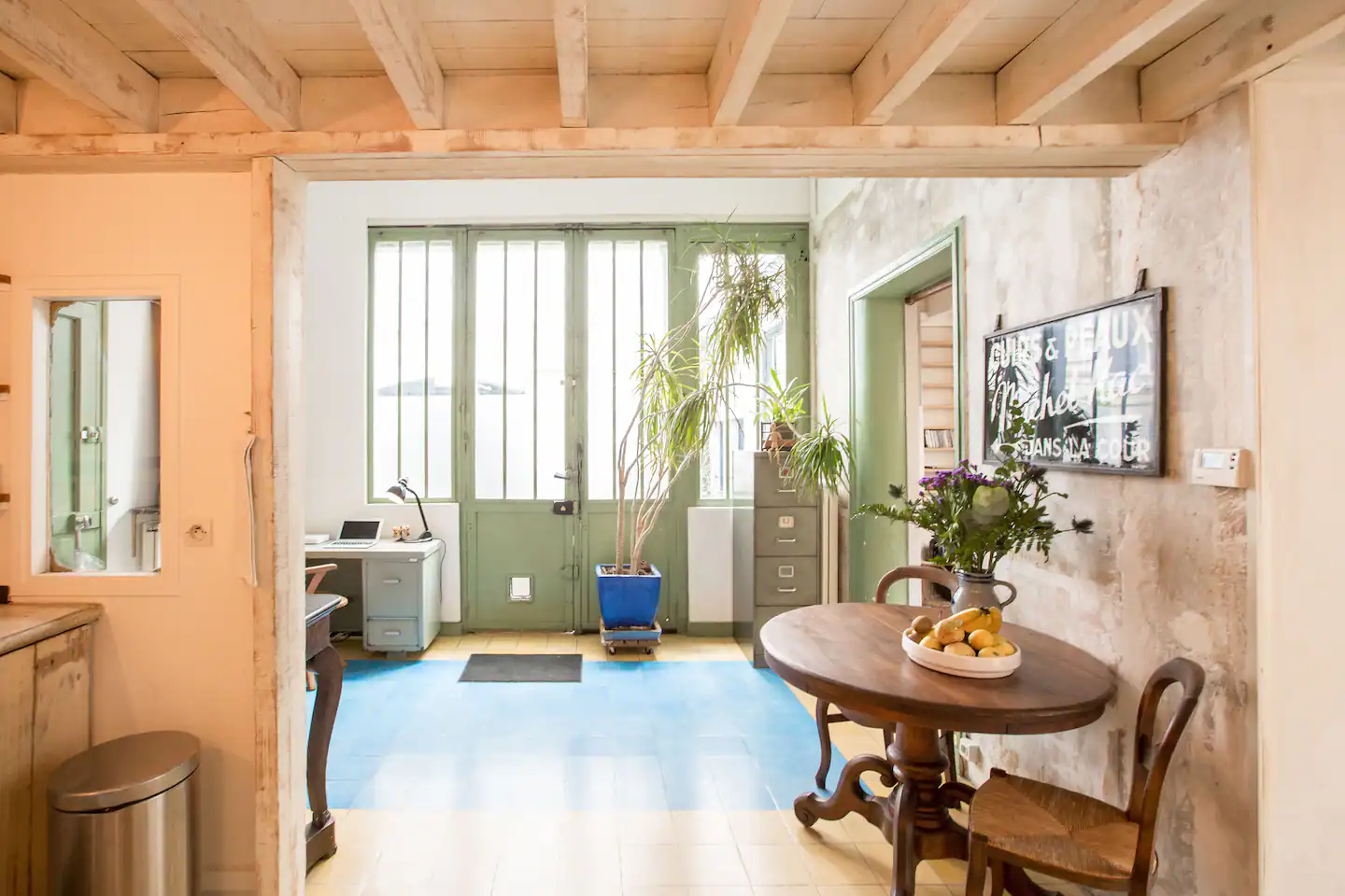entrée maison de ville loft Paris