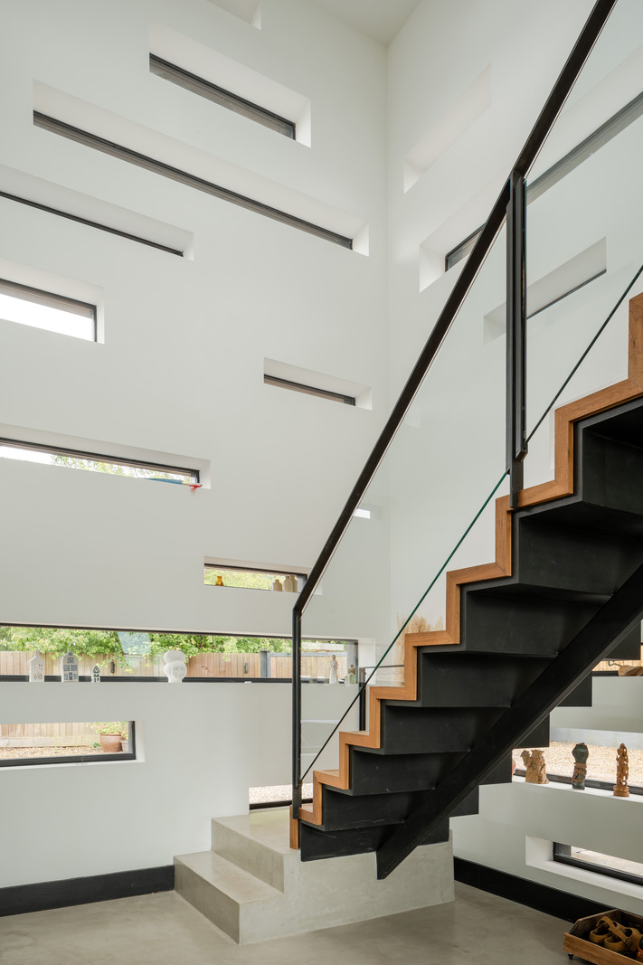 escalier bois et acier maison architecte escalier bois et acier maison architecte