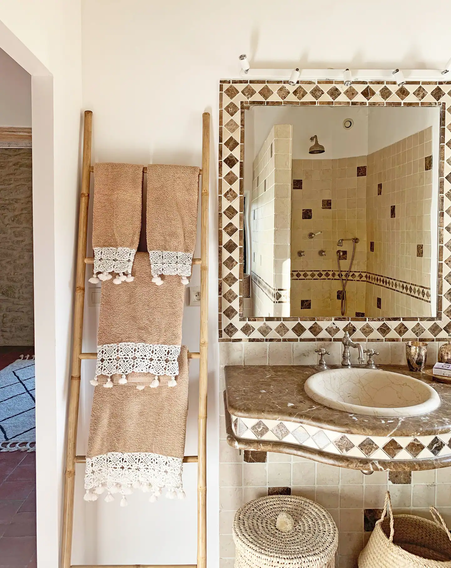 salle de bain le Mas des Palermes