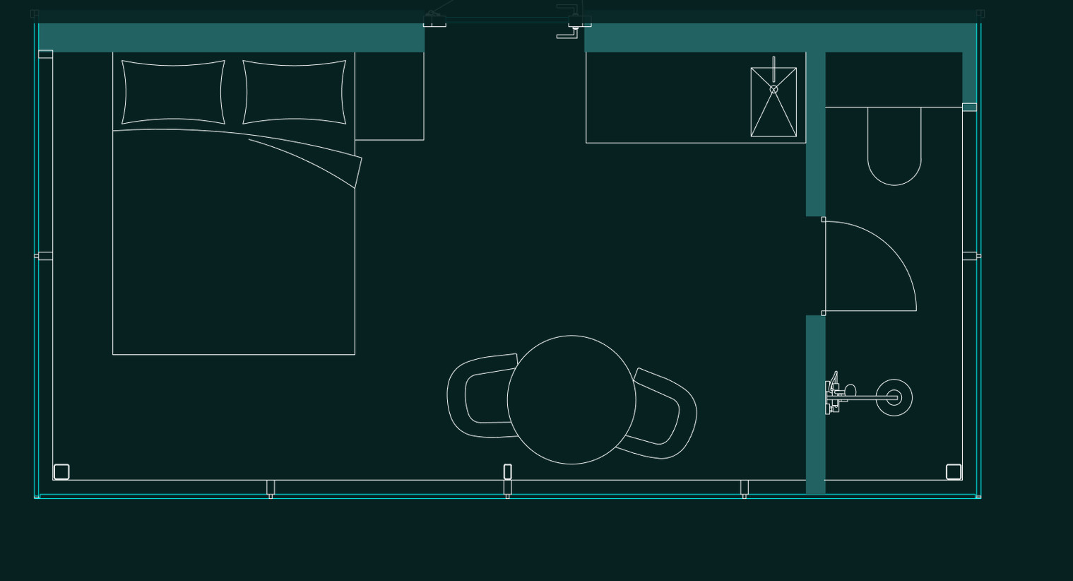 plan petite maison 21m2