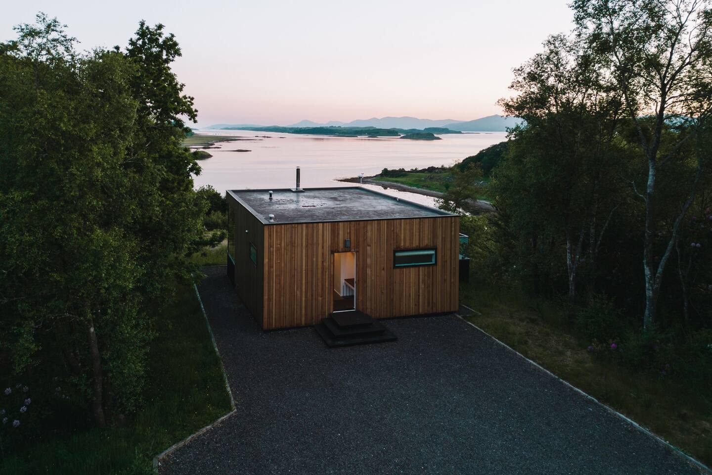 maison contemporaine en bois 