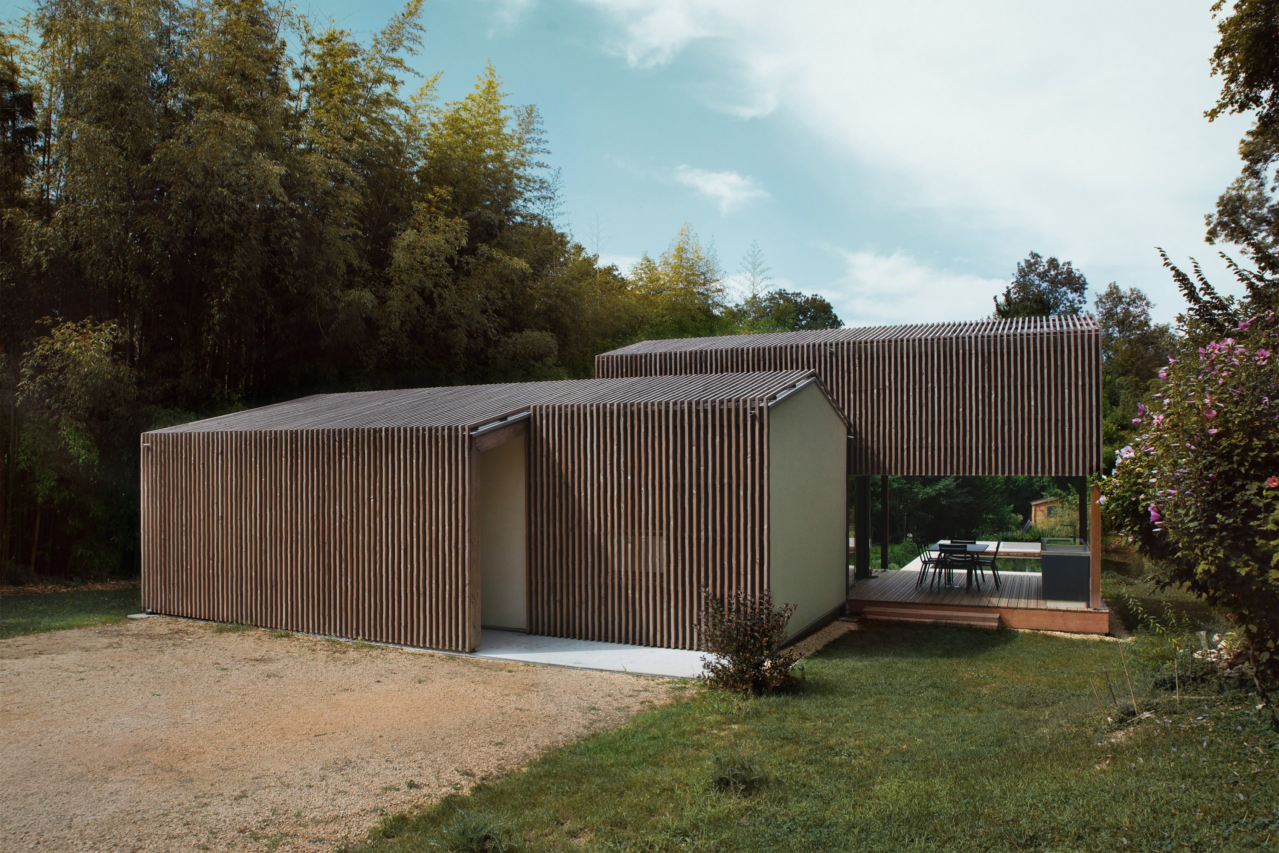 maison en bois