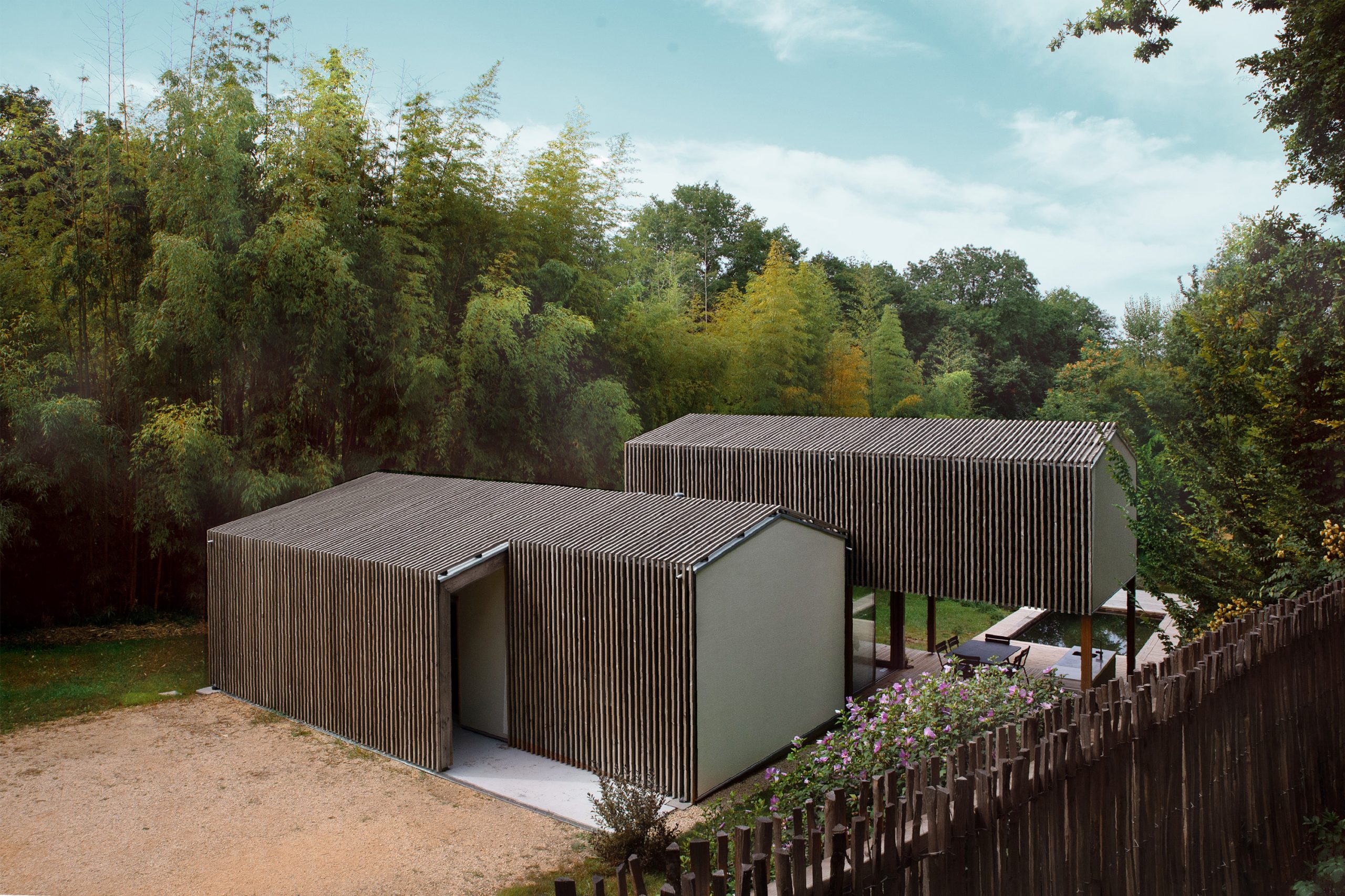 maison en bois