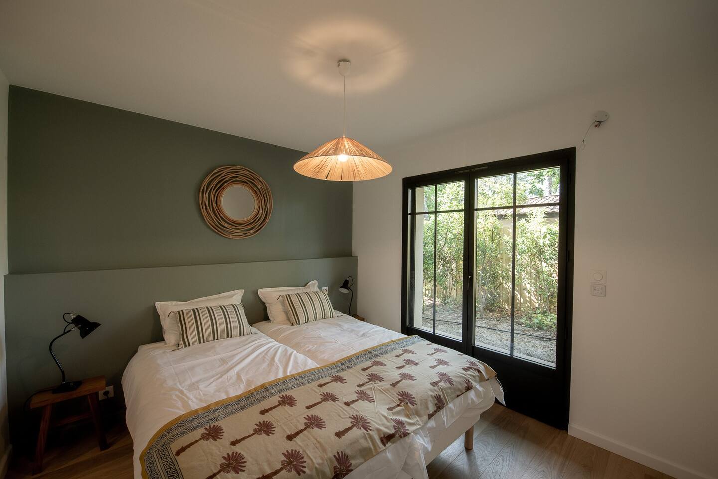chambre maison en bois La Villa des Grands Pins Arcachon chambre maison en bois La Villa des Grands Pins Arcachon