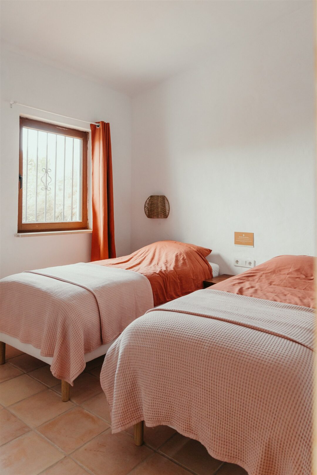 chambre à deux lits