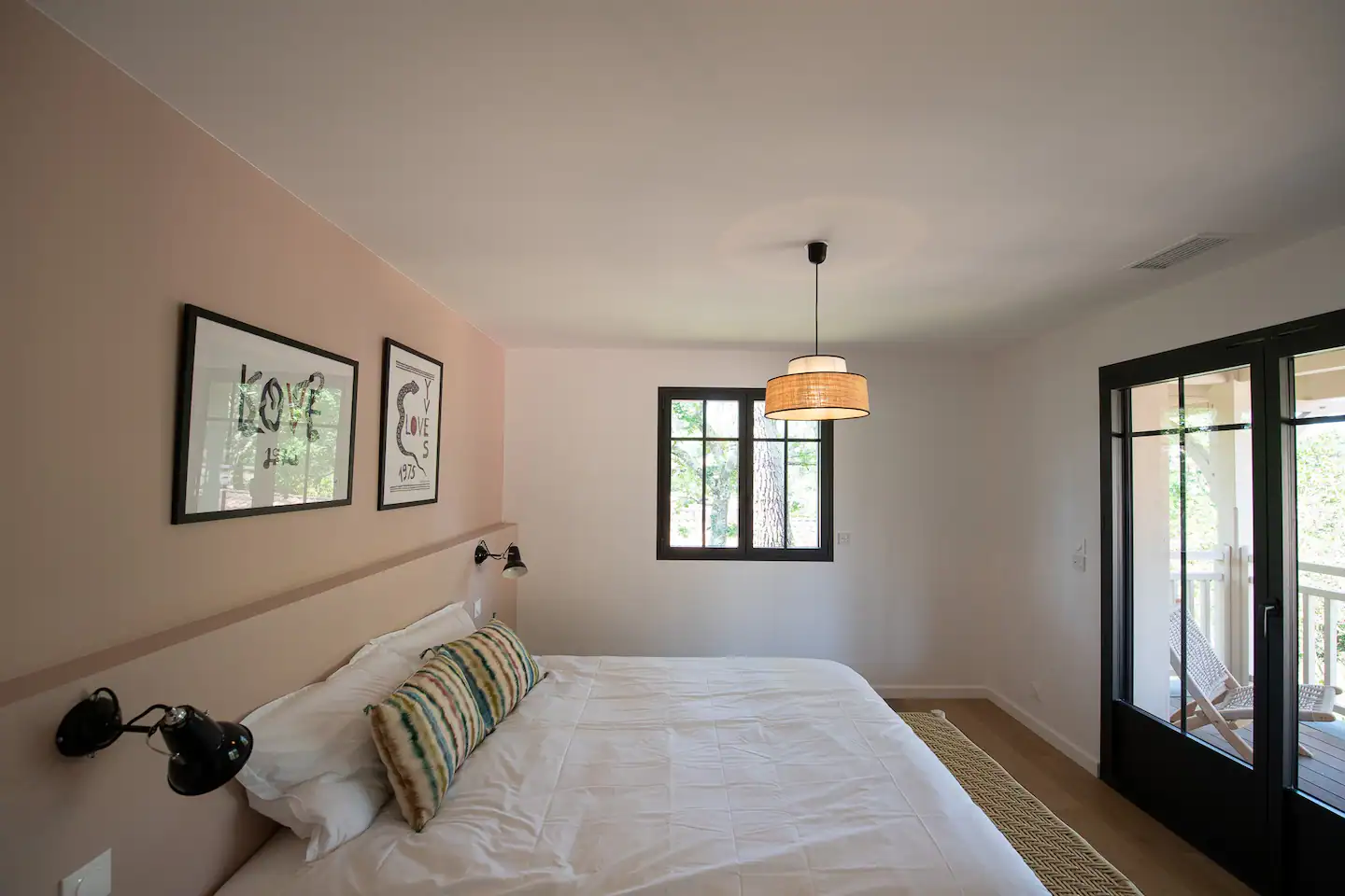 chambre minimaliste La Villa des Grands Pins Arcachon chambre minimaliste La Villa des Grands Pins Arcachon
