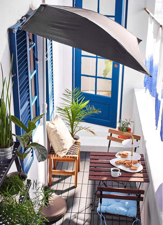 balcon catalogue table IKEA pour l'extérieur