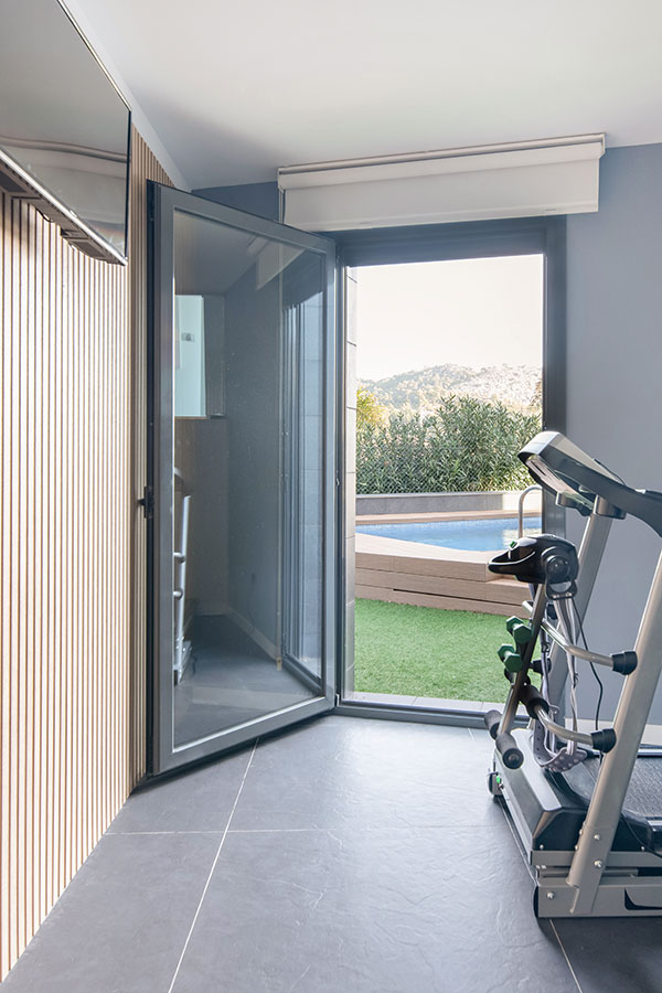 salle de sport dans maison moderne salle de sport dans maison moderne