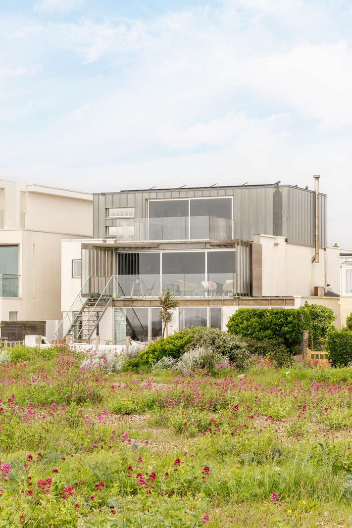 maison contemporaine en bord de mer