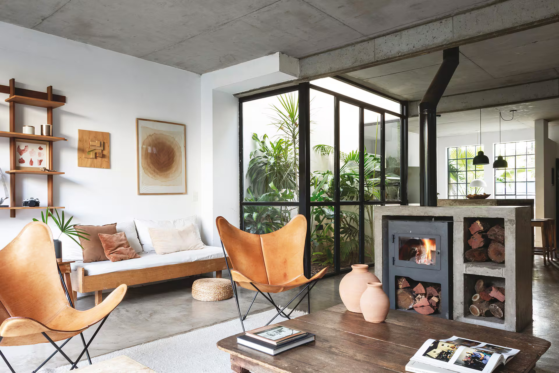 Une maison pour un couple de créatifs conçue par un architecte