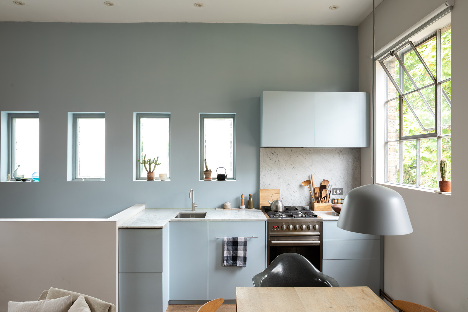 cuisine bleue mini loft cuisine bleue mini loft