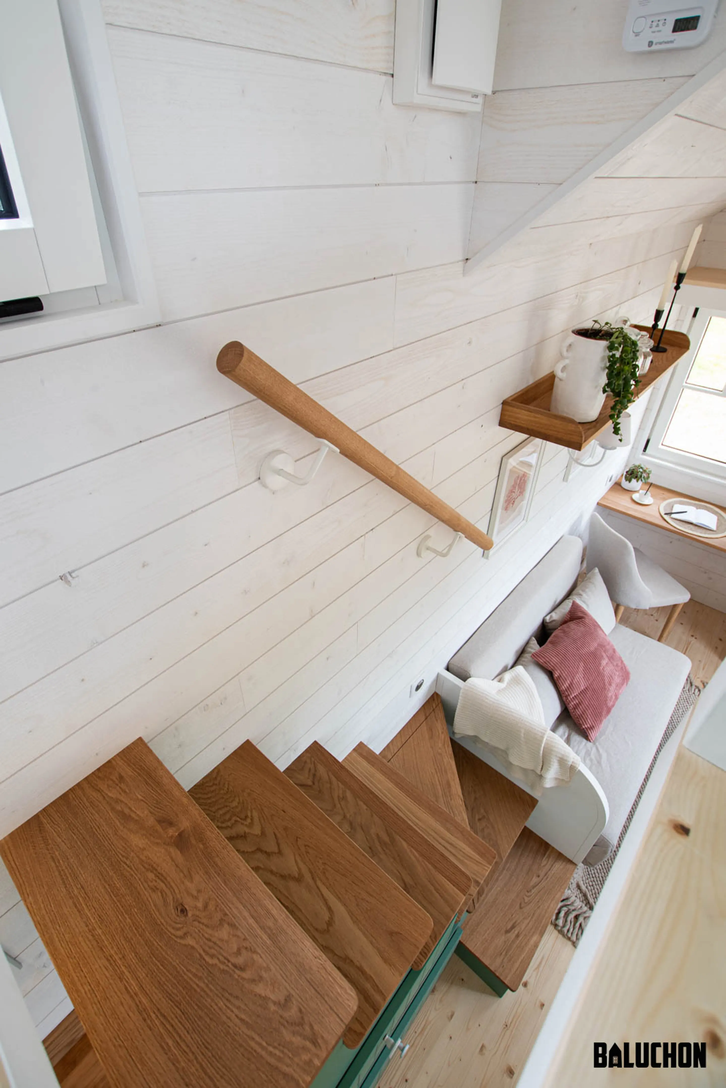 escalier tiny house Baluchon Hytta escalier tiny house Baluchon Hytta