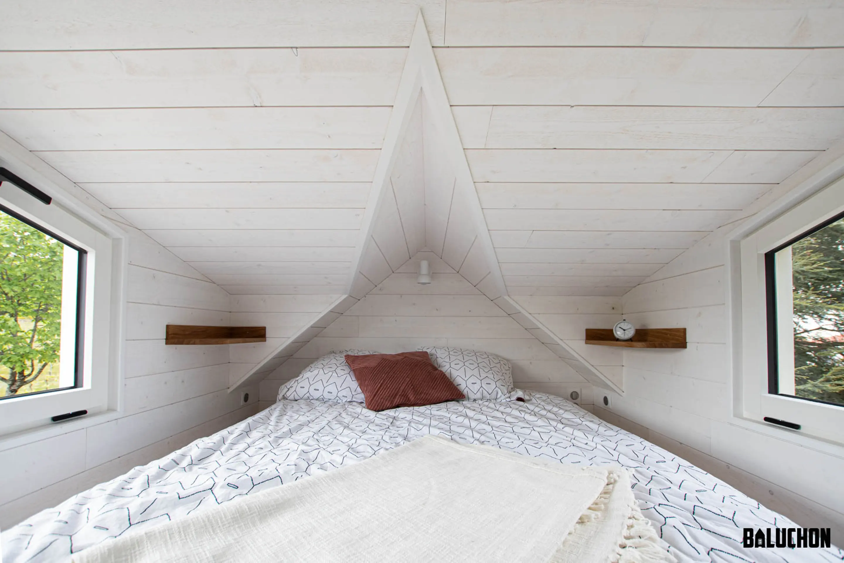 chambre tiny house Baluchon Hytta chambre tiny house Baluchon Hytta