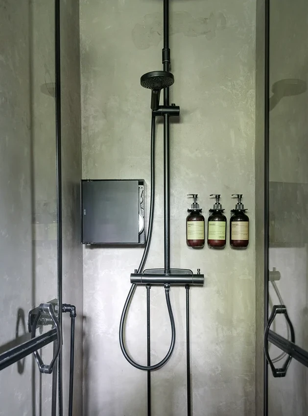 douche avec enduit douche avec enduit