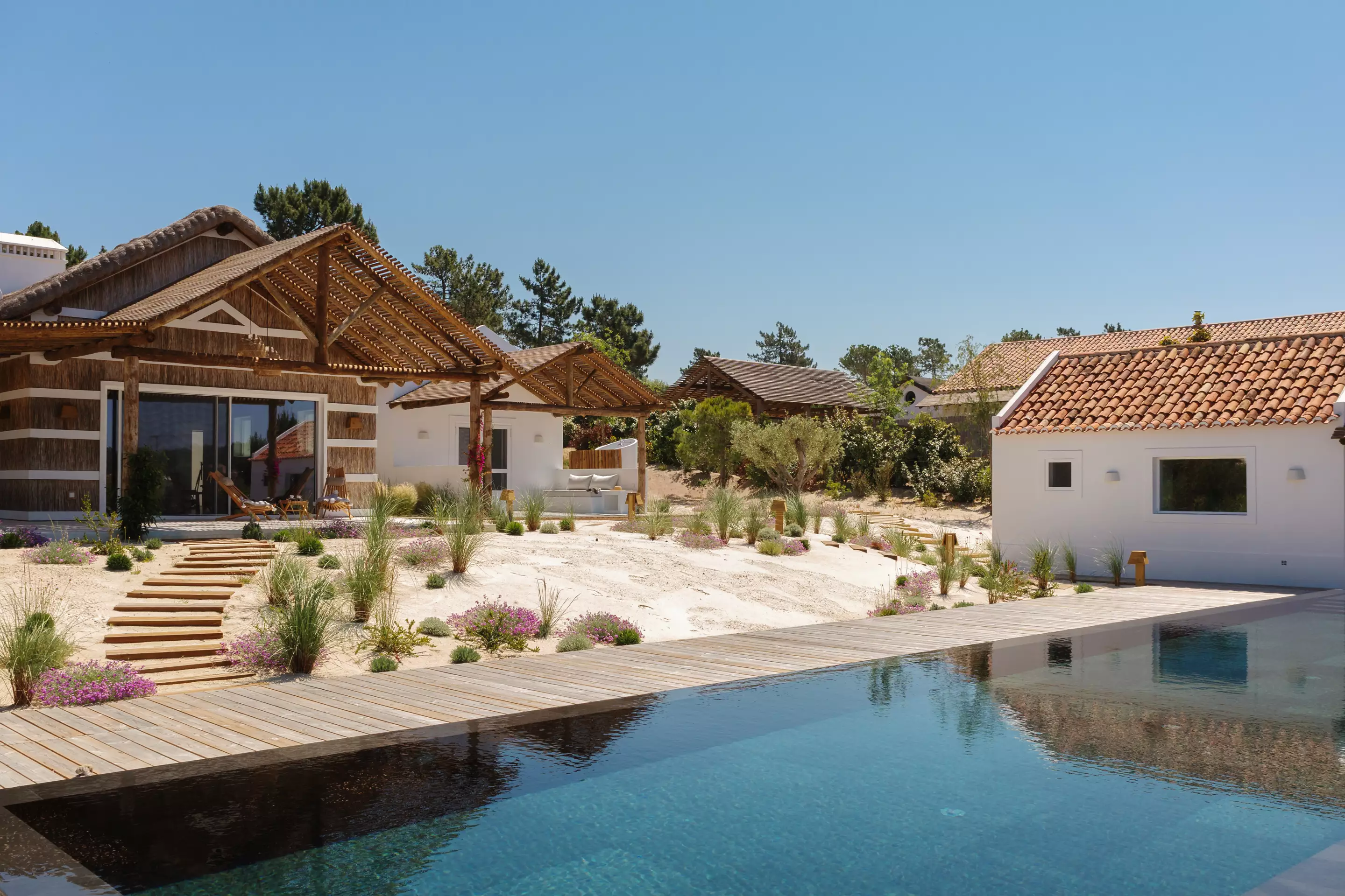 maison à l maison à l'architecture traditionnelle à Comporta Casa Enea