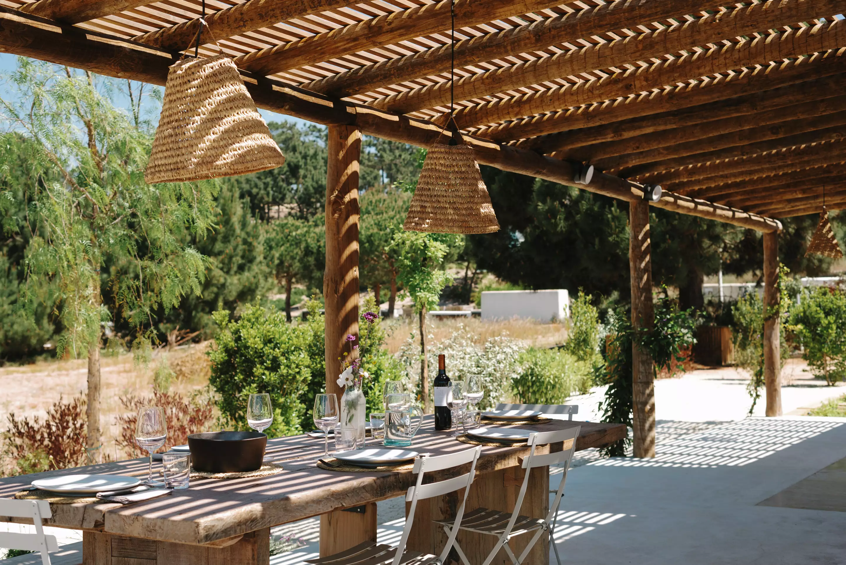 terrasse avec pergola Casa Enea terrasse avec pergola Casa Enea