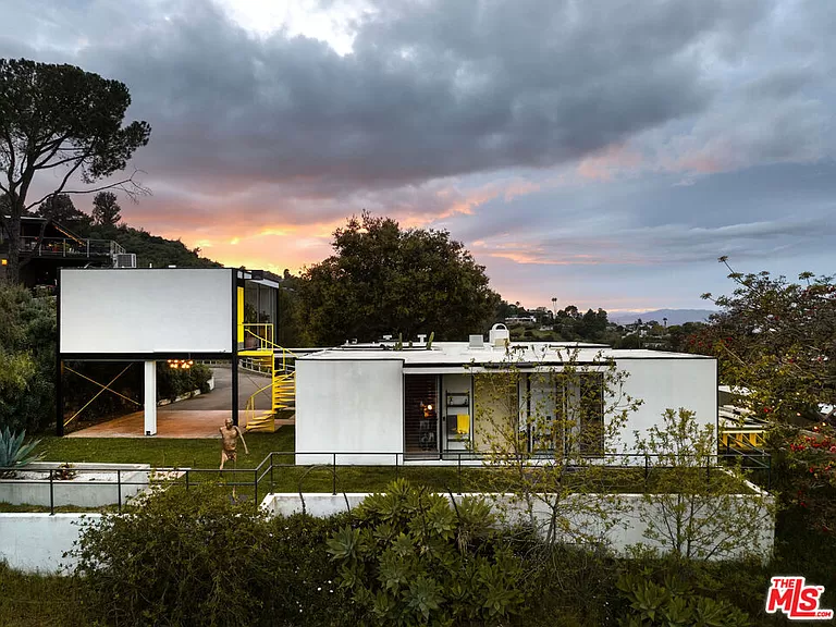 maison moderniste par Craig Ellwood, Kuderna House, Hollywood Hills maison moderniste par Craig Ellwood, Kuderna House, Hollywood Hills