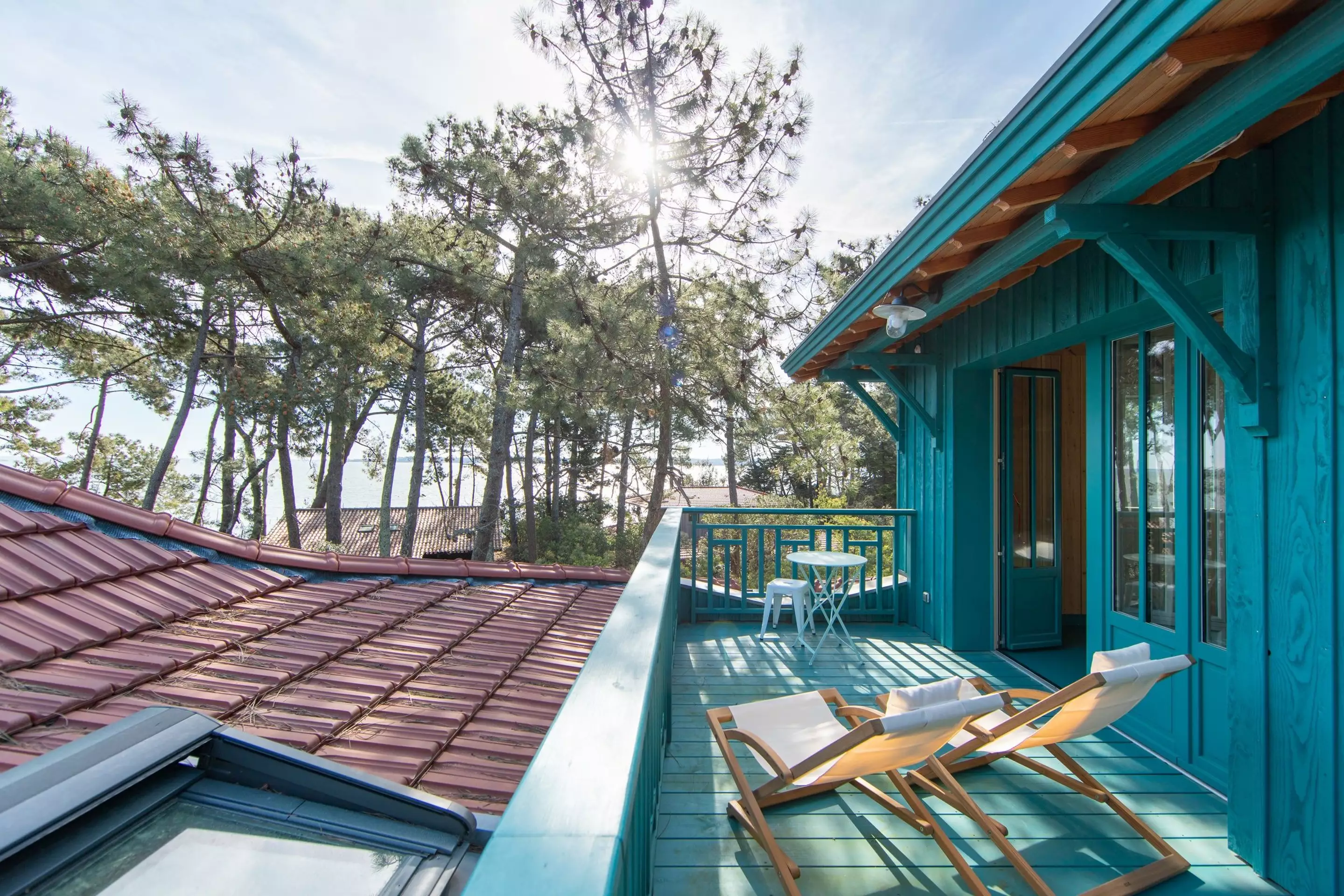 terrasse maison en bois le Cap Ferret villa Persan terrasse maison en bois le Cap Ferret villa Persan