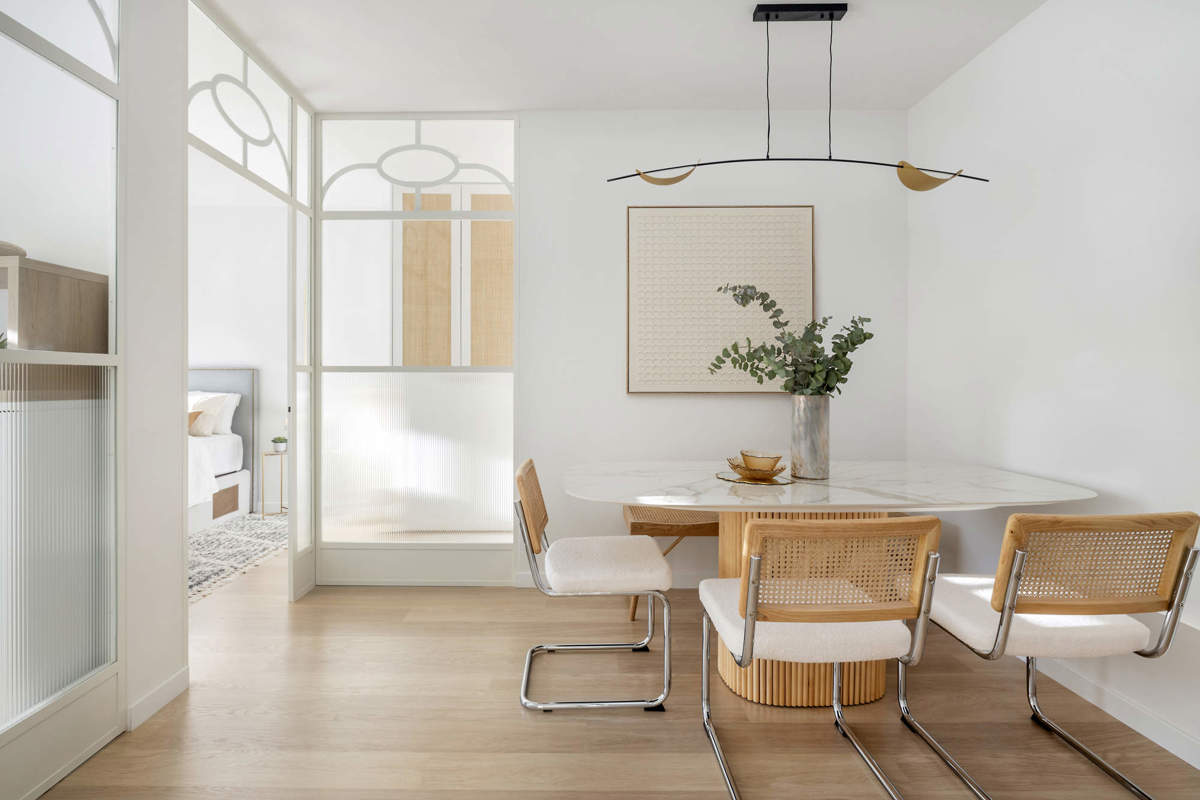 salle à manger décoration contemporaine