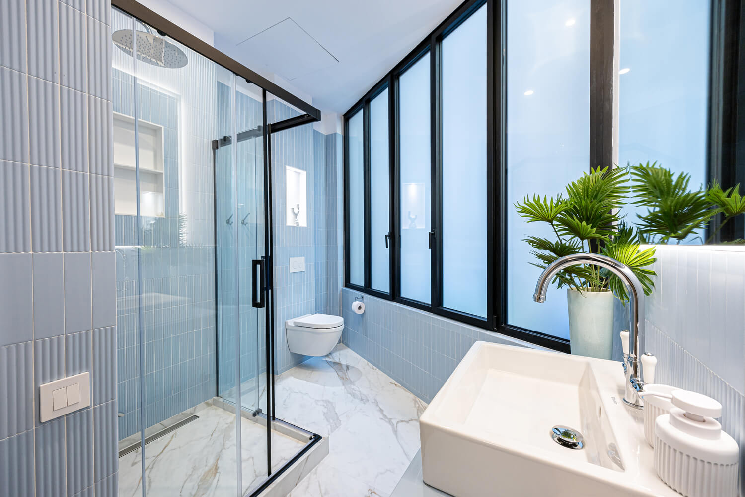 salle de bain moderne sol marbre salle de bain moderne sol marbre
