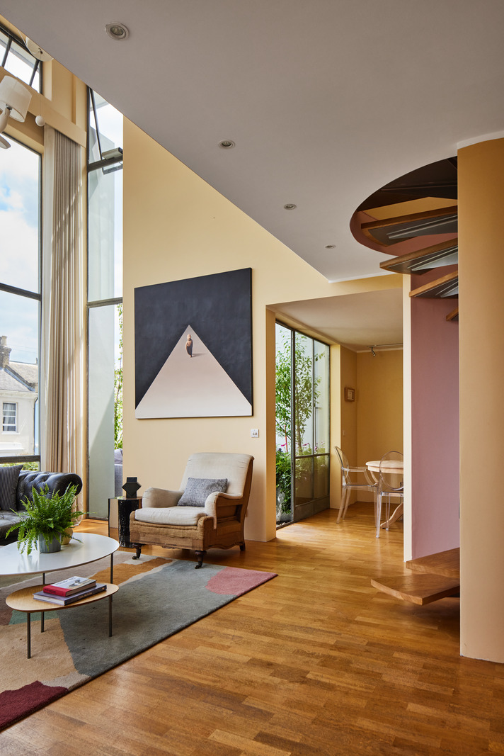 salon maison architecte Londres salon maison architecte Londres