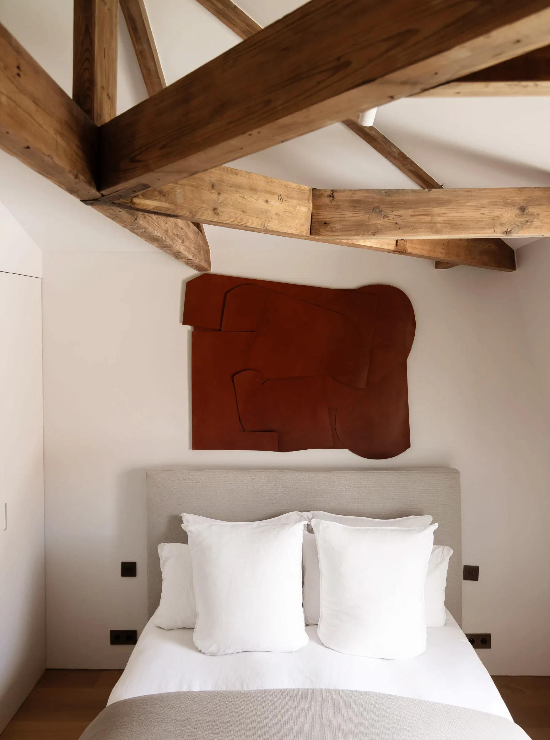 chambre avec poutres décoration contemporaine chambre avec poutres décoration contemporaine