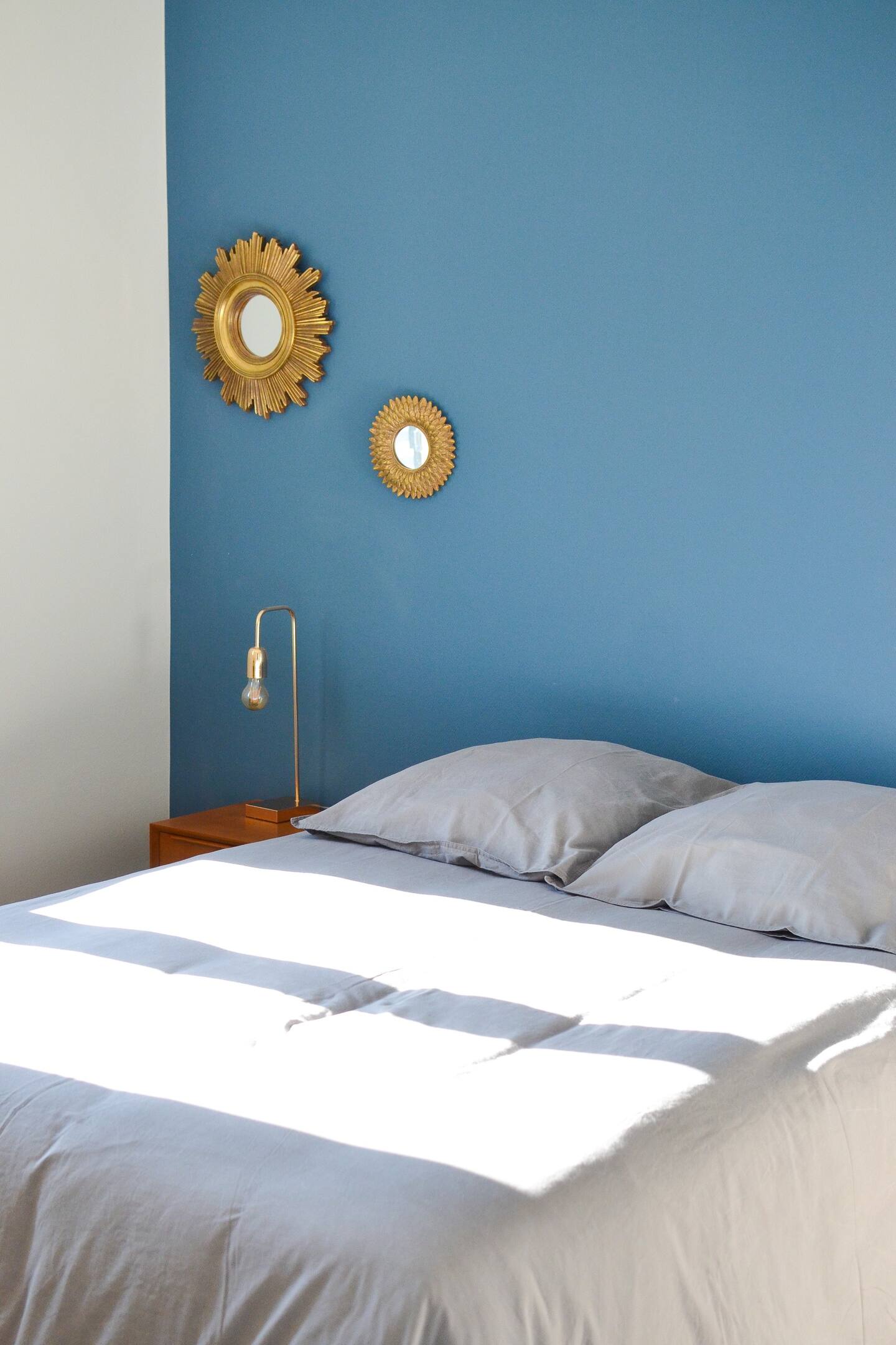 chambre mur bleu chambre mur bleu