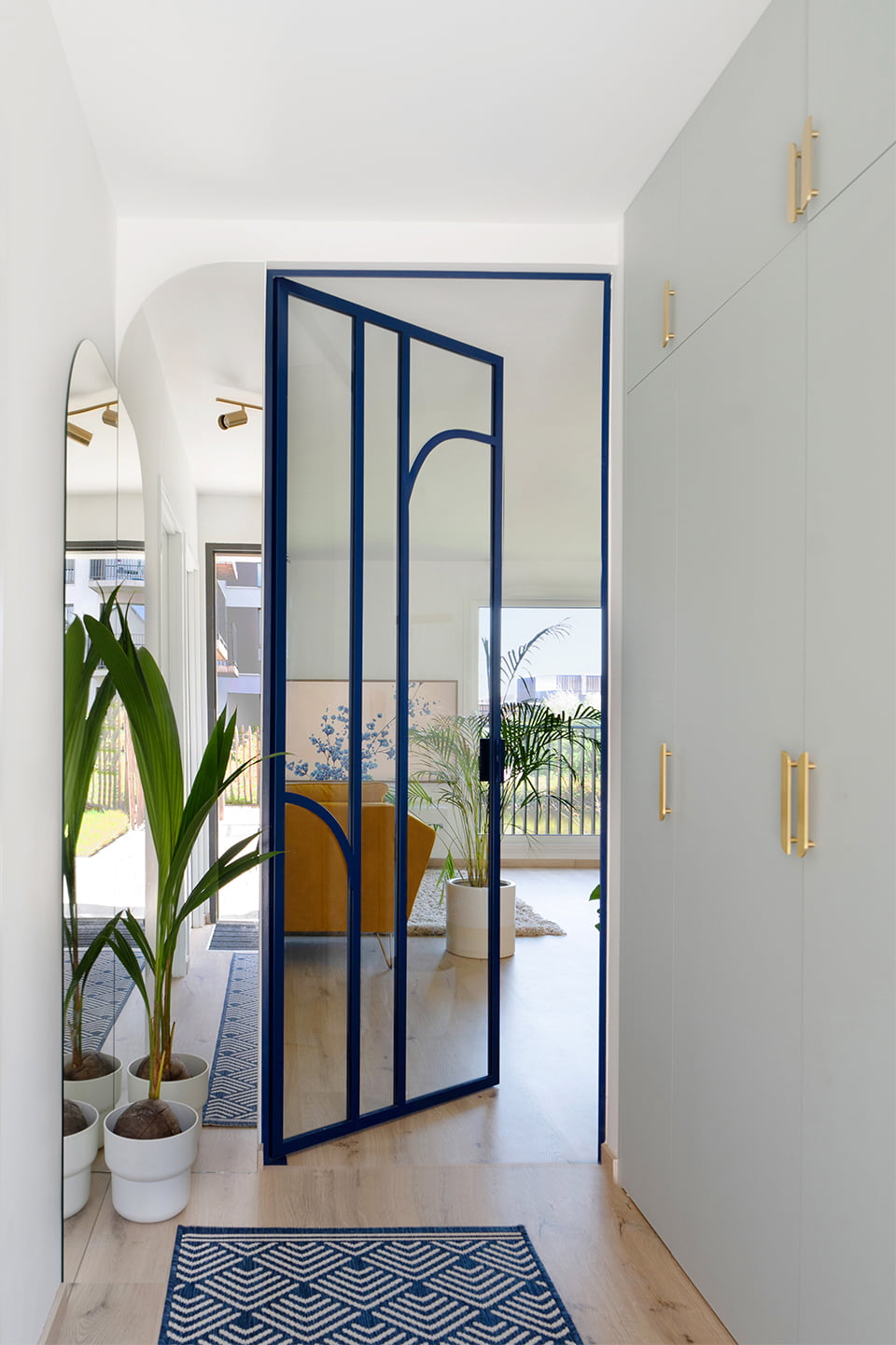 porte verrière style Art Deco