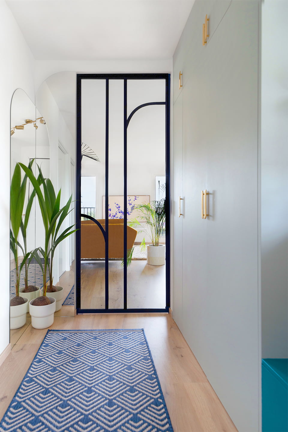 porte verrière style Art Deco