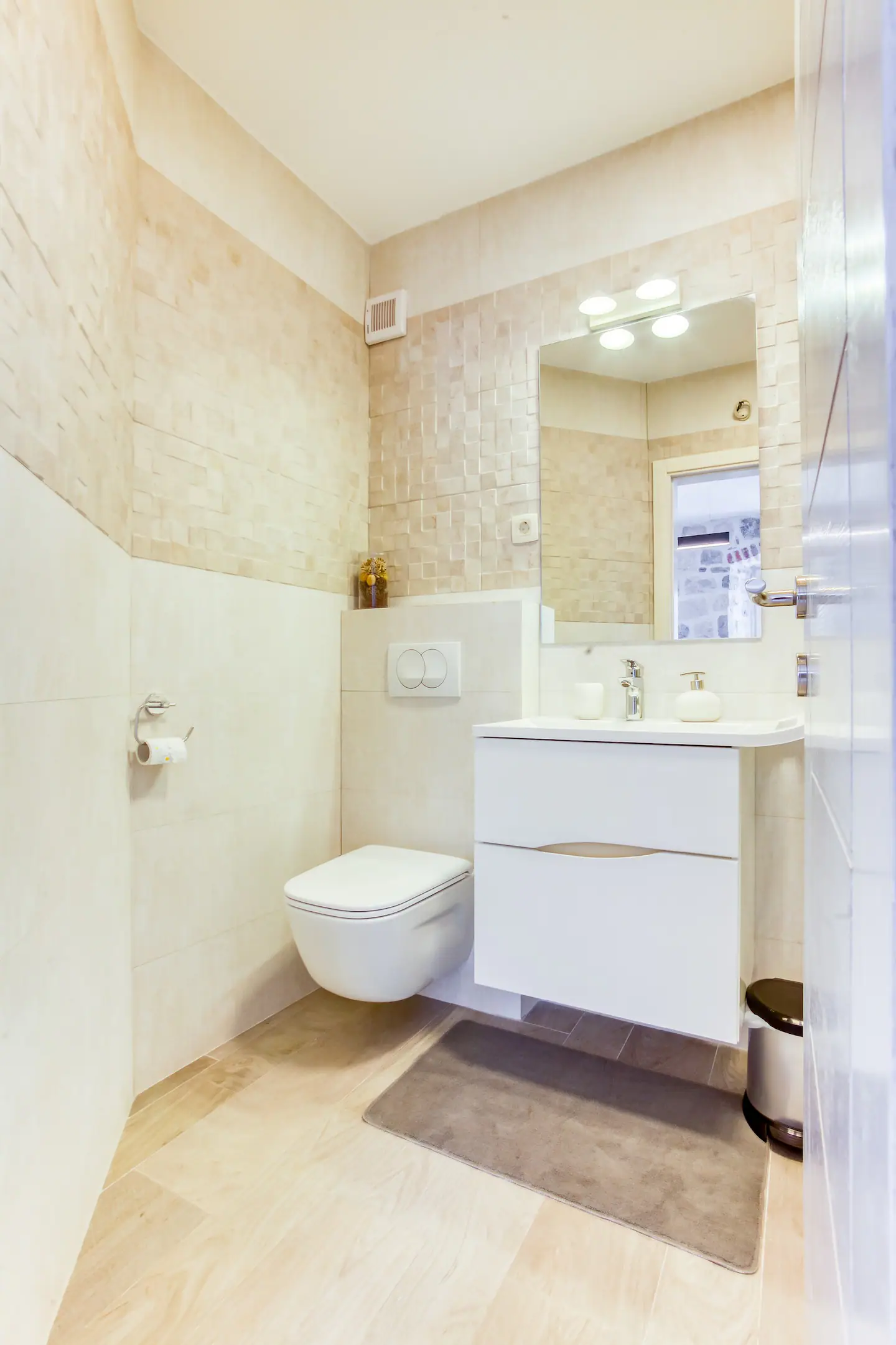 salle de bain zelliges blanches