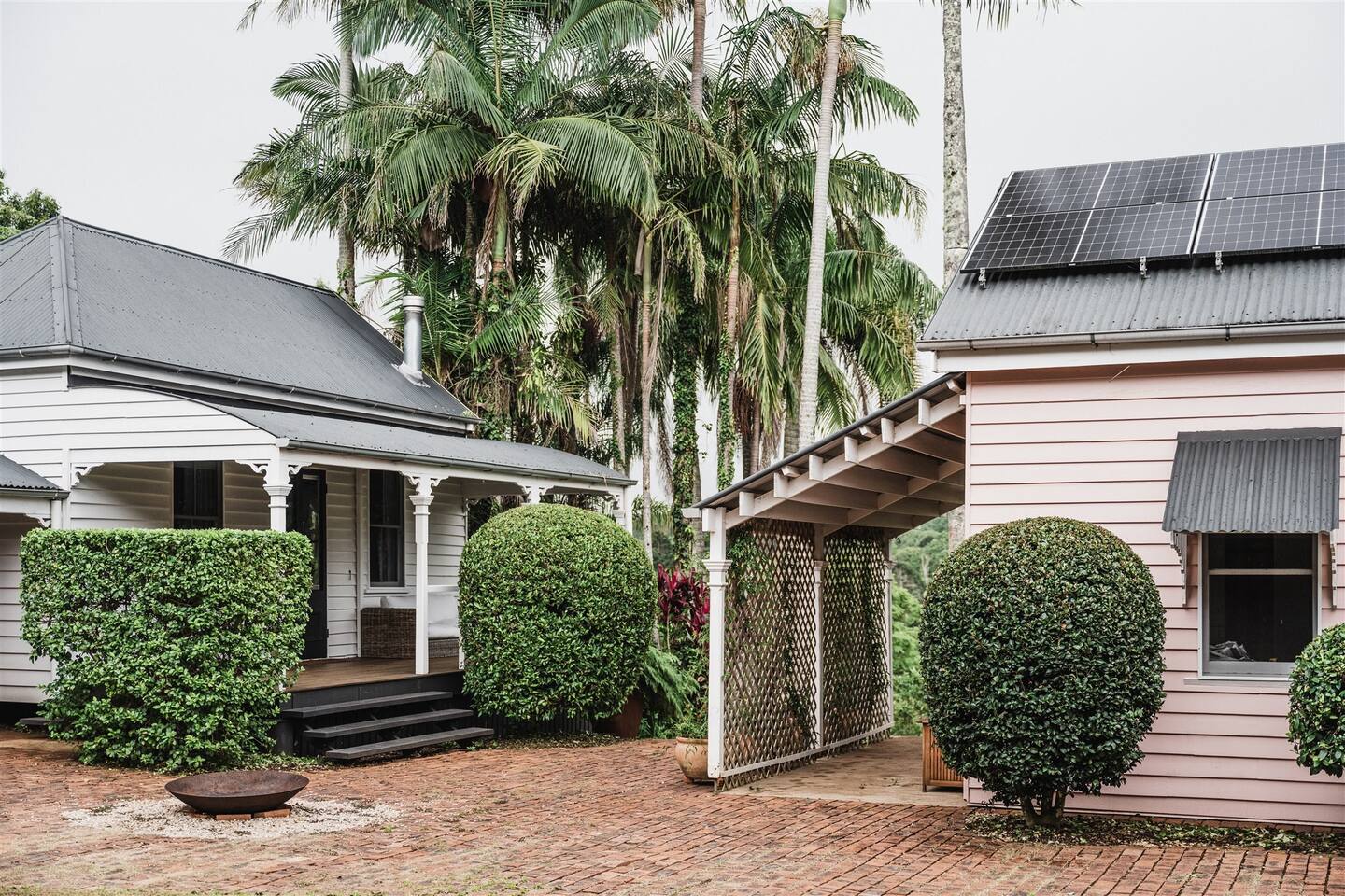 maison rose Australie maison rose Australie
