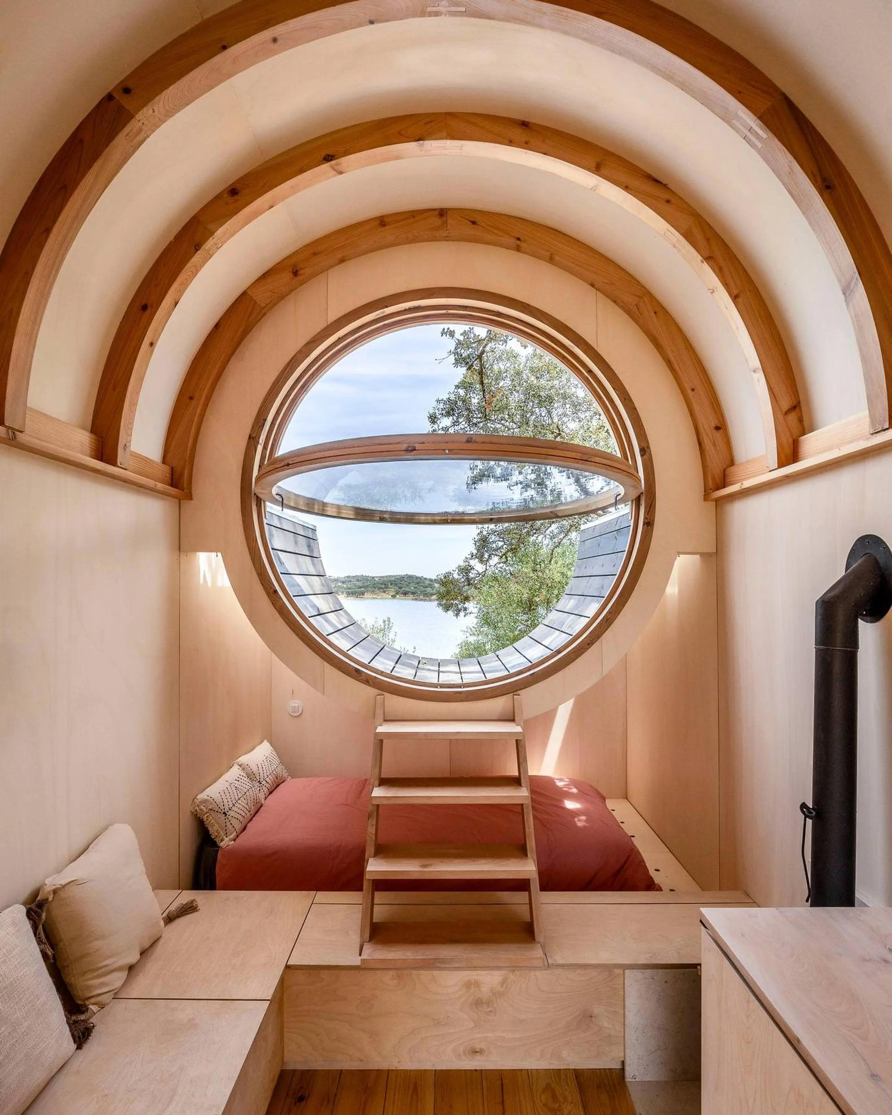 chambre avec hublot mini maison