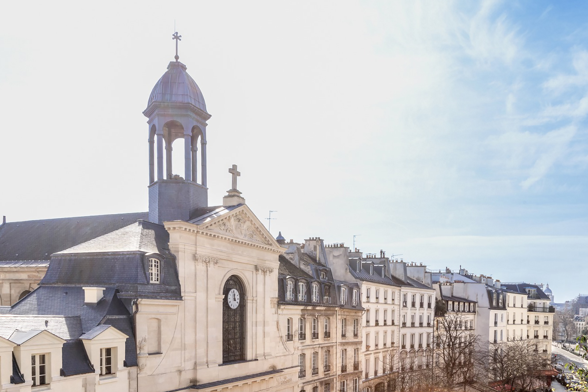 vue appartement Paris Marais